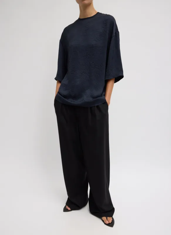 Crinkle Shirting Easy T-Shirt sold by Tibi