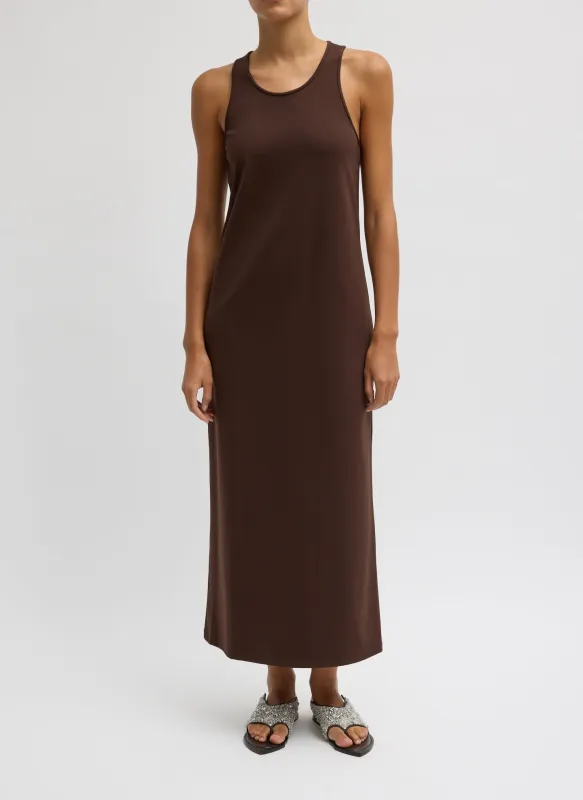 Compact Ultra Stretch Knit Sleeveless Dress made by Tibi