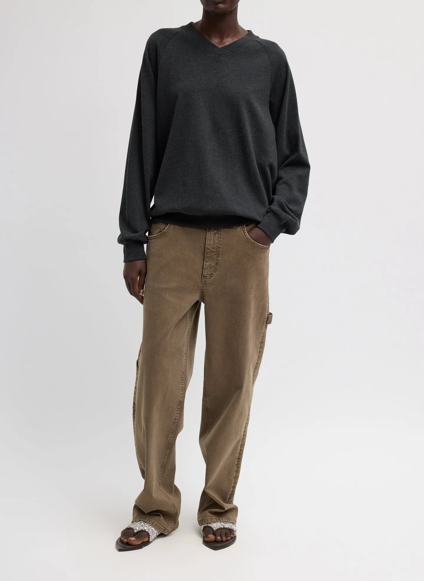 Perfect T-Shirt Vintage Sweatshirt sold by Tibi product image thumbnail 4