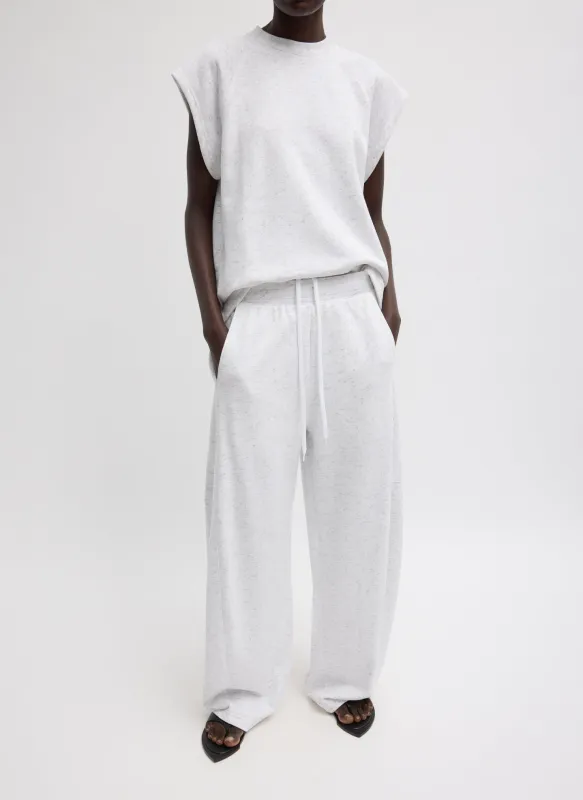 Spring Tweedy Sweatshirting Winslow Pant sold by Tibi