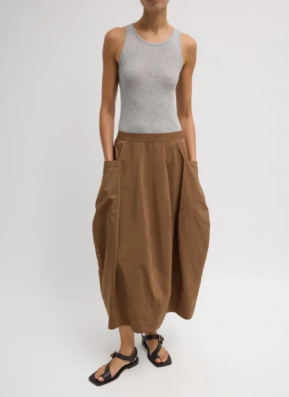 Nylon Lantern Skirt sold by Tibi