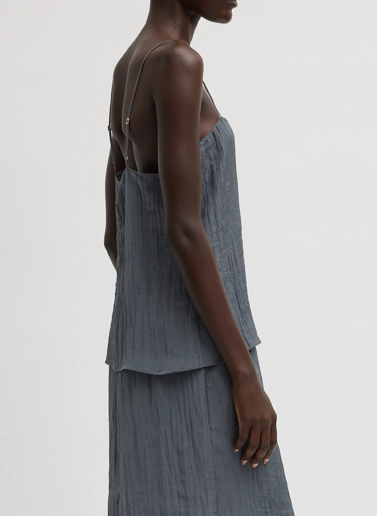 The Crinkle Slip Cami sold by Tibi product image thumbnail 2