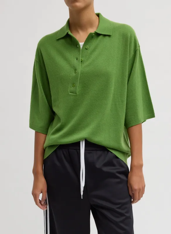 Washable Cashmere Oversized Easy Polo sold by Tibi