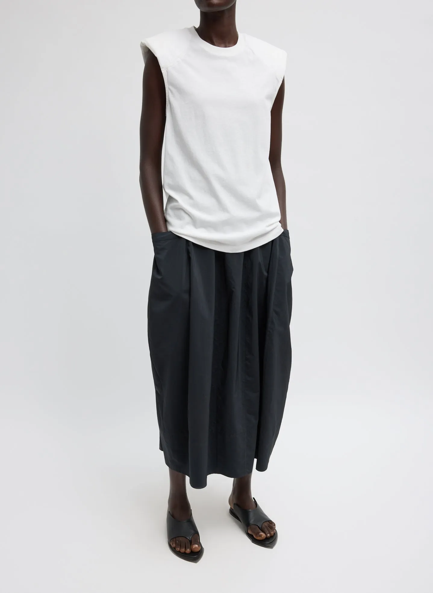 Nylon Lantern Skirt sold by Tibi product image thumbnail 4