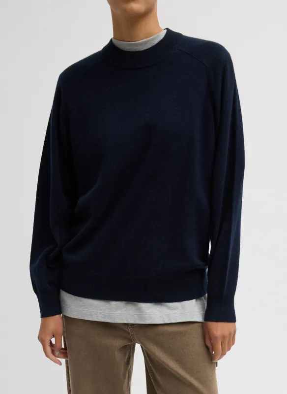 Washable Cashmere Crewneck Cut Out Sleeve Sweater sold by Tibi