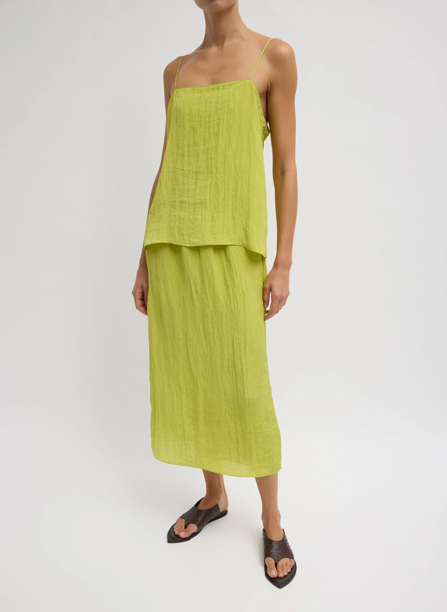 The Crinkle Slip Cami sold by Tibi product image thumbnail 5