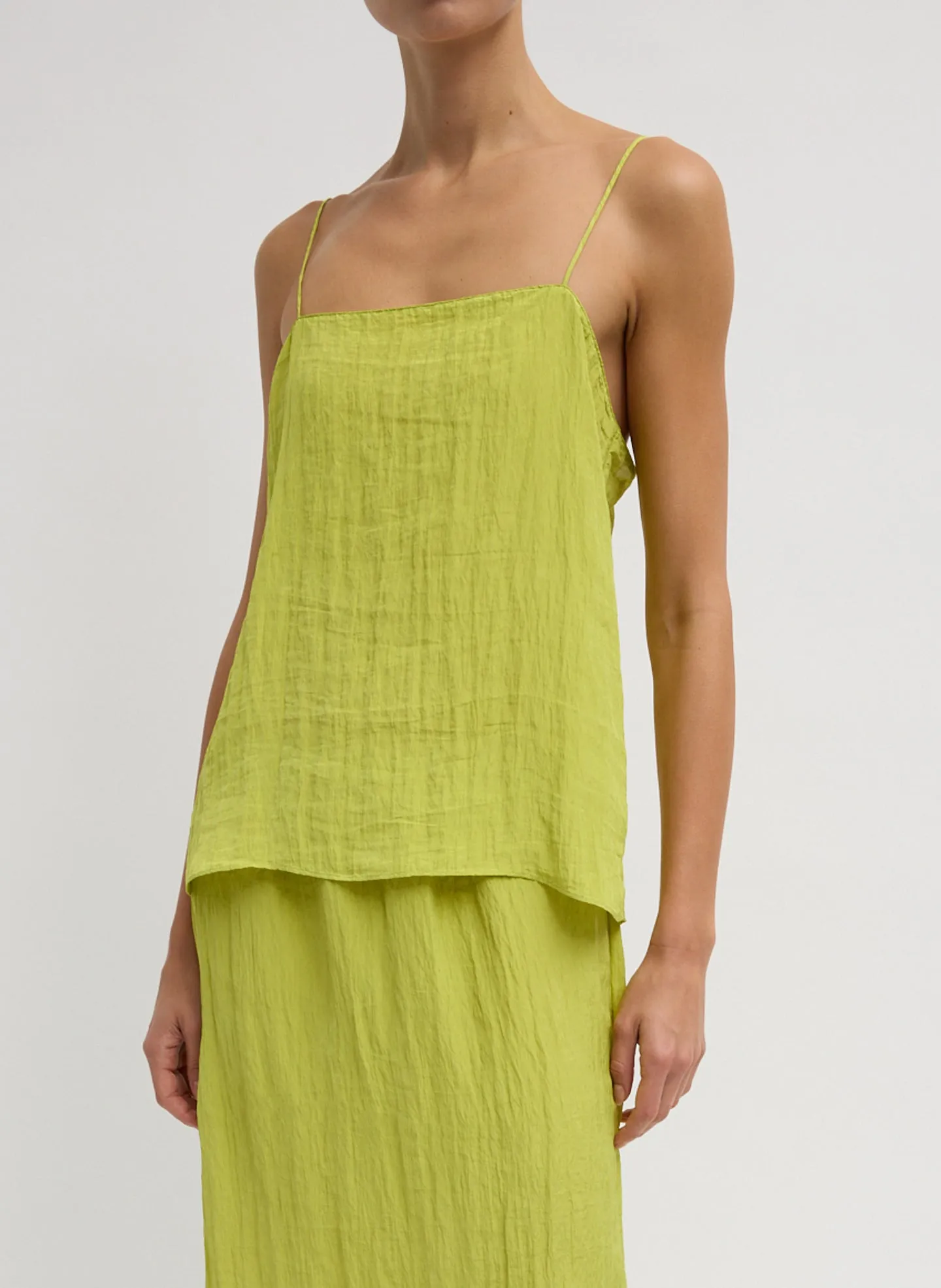 The Crinkle Slip Cami sold by Tibi product image thumbnail 2