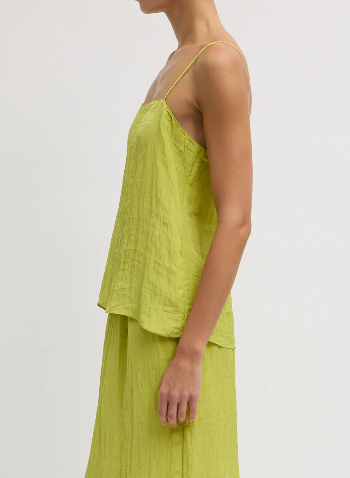 The Crinkle Slip Cami sold by Tibi product image thumbnail 3