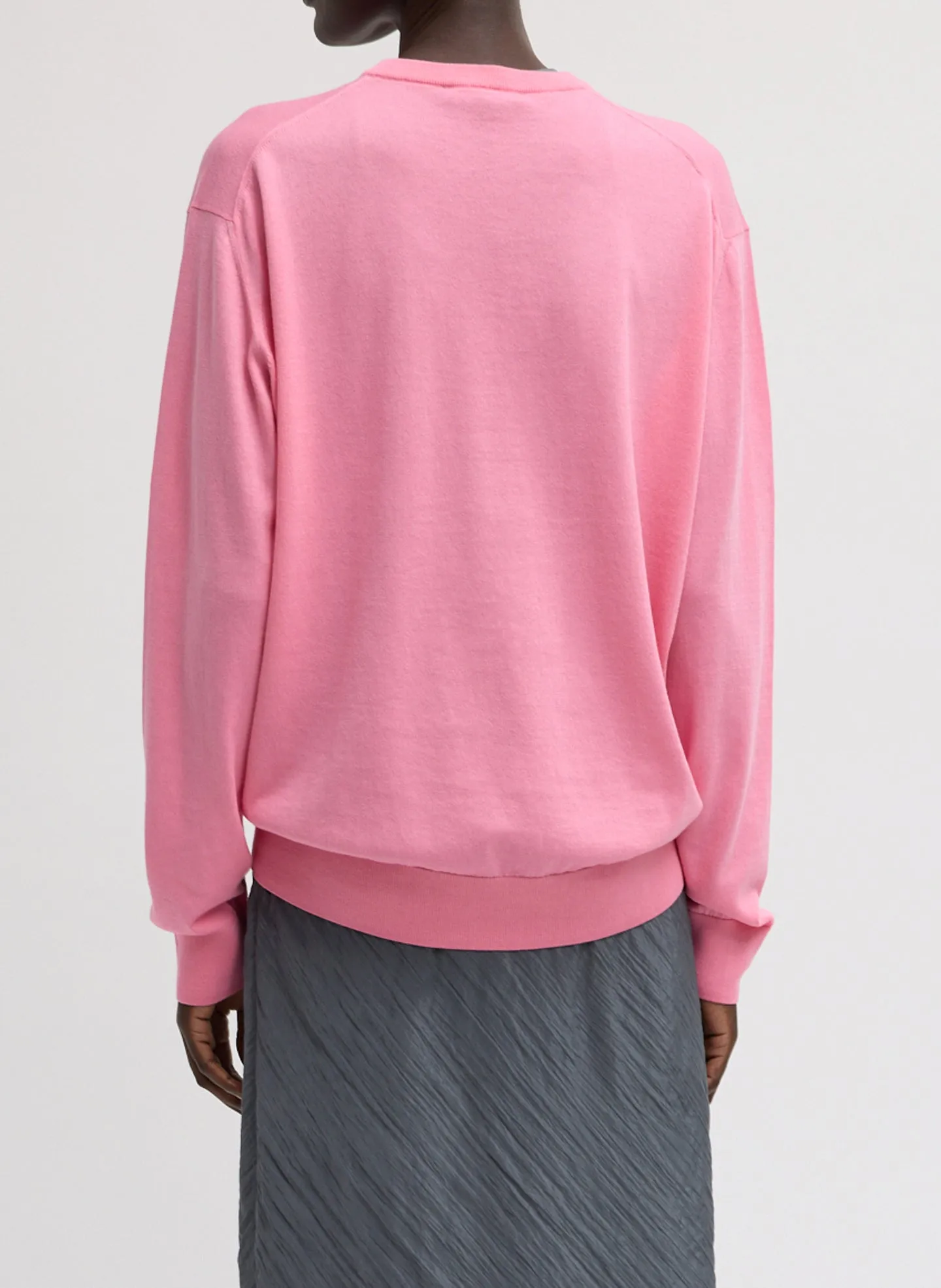 Super Fine Gauge Perfect V-Neck Men's Pullover sold by Tibi product image thumbnail 3