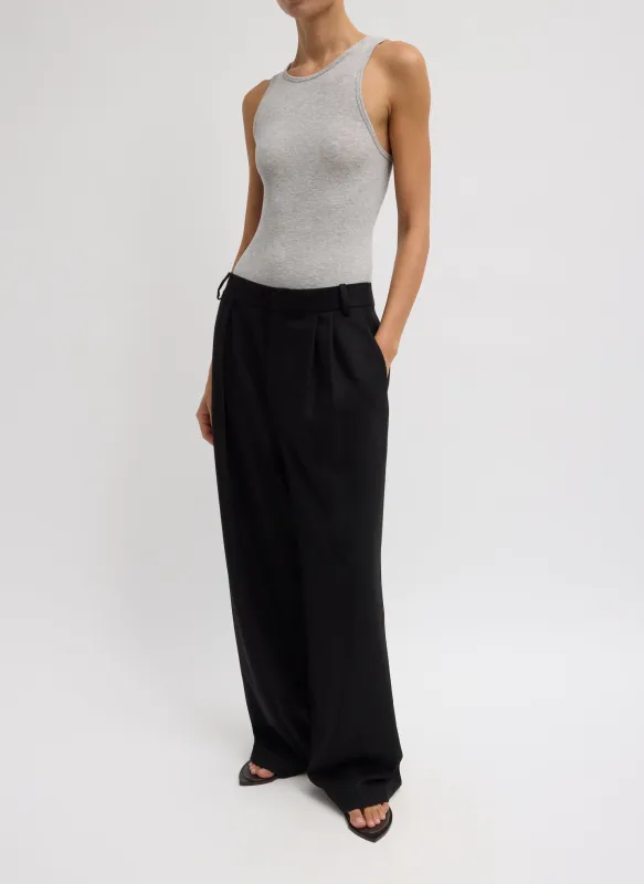 Cashmere Suiting Stella Pant made by Tibi