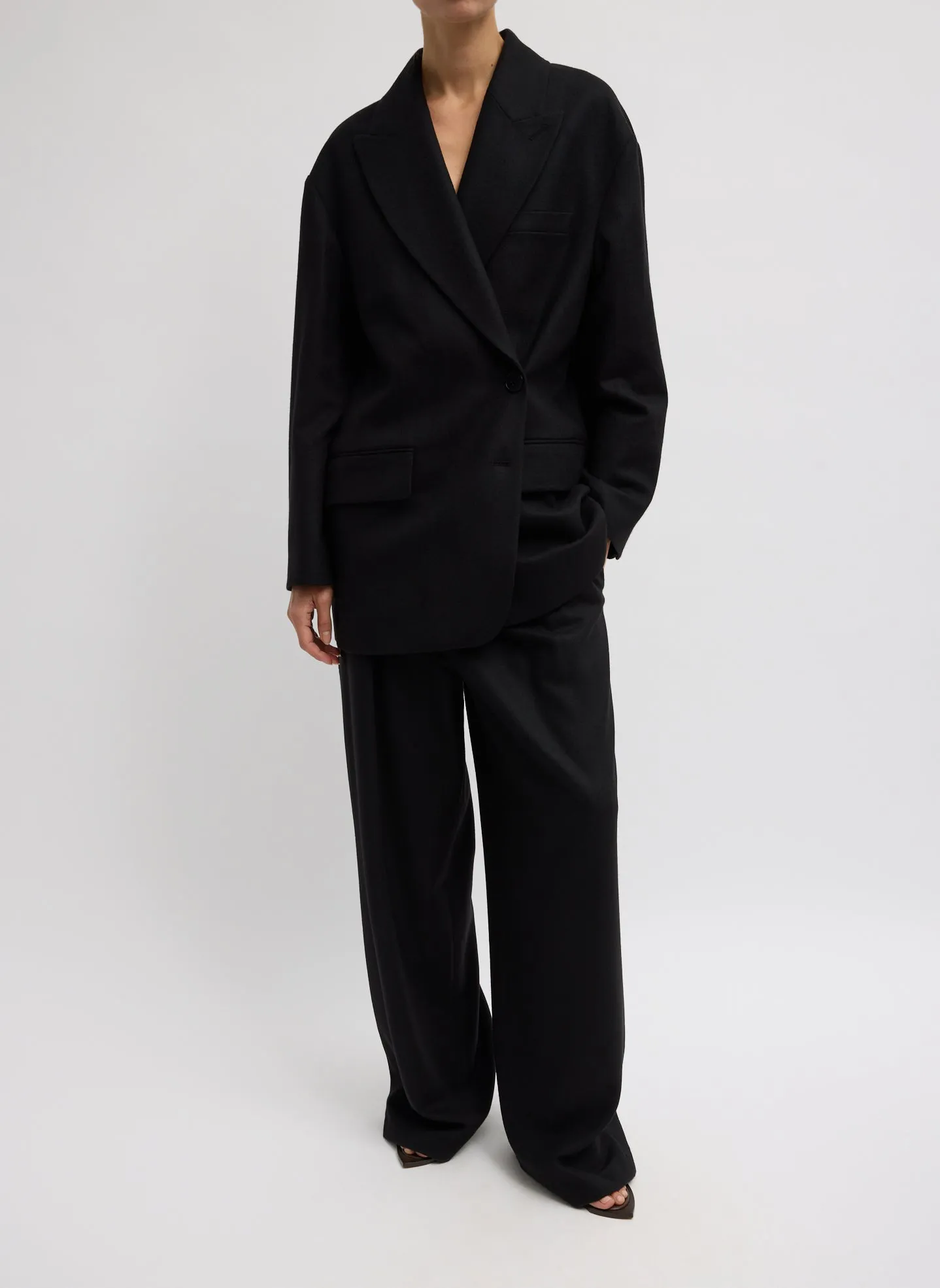 Cashmere Suiting Liam Blazer sold by Tibi product image thumbnail 2