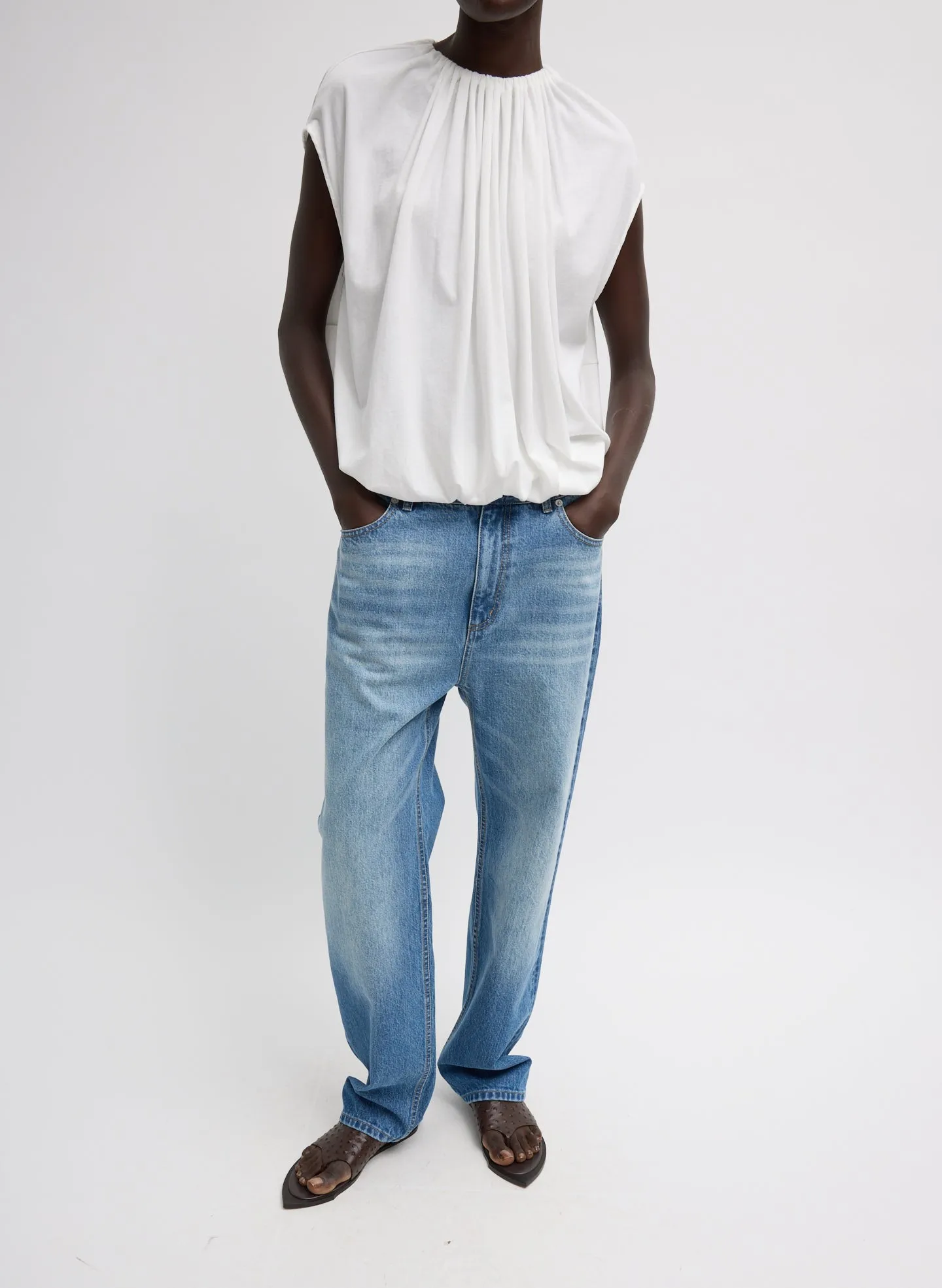 Selvage Denim 5 Pocket Alec Jean sold by Tibi product image thumbnail 2