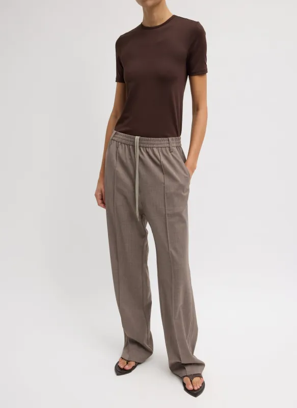 Tropical Wool Scottie Jogger made by Tibi