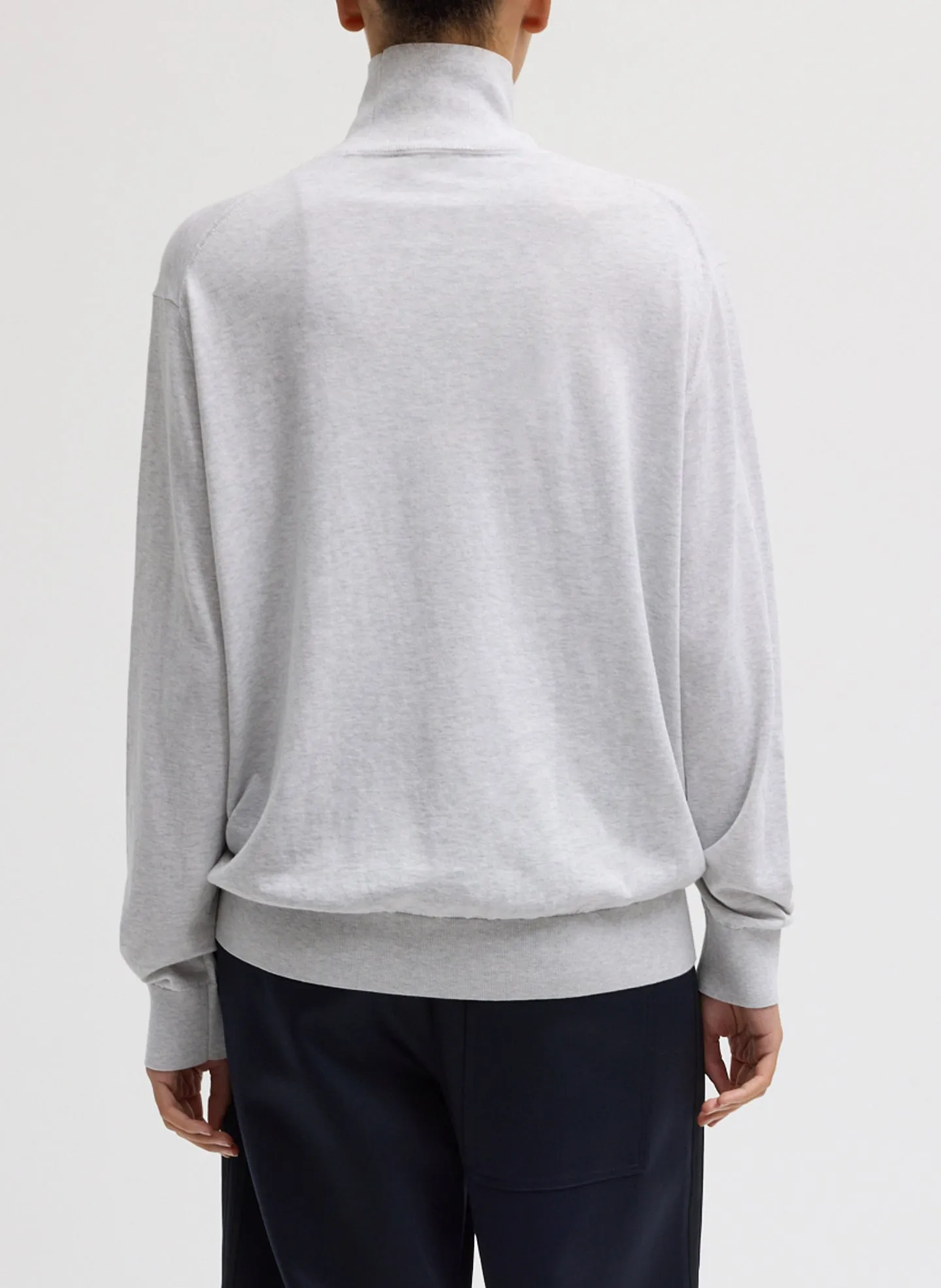 Super Fine Gauge Perfect Men's Turtleneck Pullover sold by Tibi product image thumbnail 4