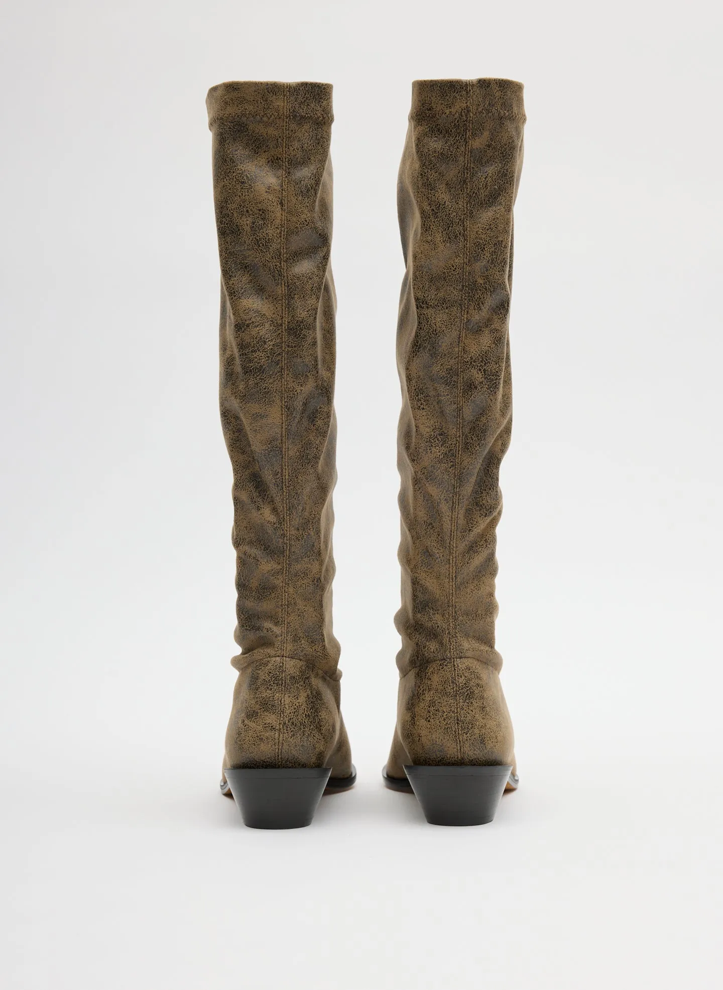 Distressed Bronson Boot - Narrow Calf sold by Tibi product image thumbnail 4