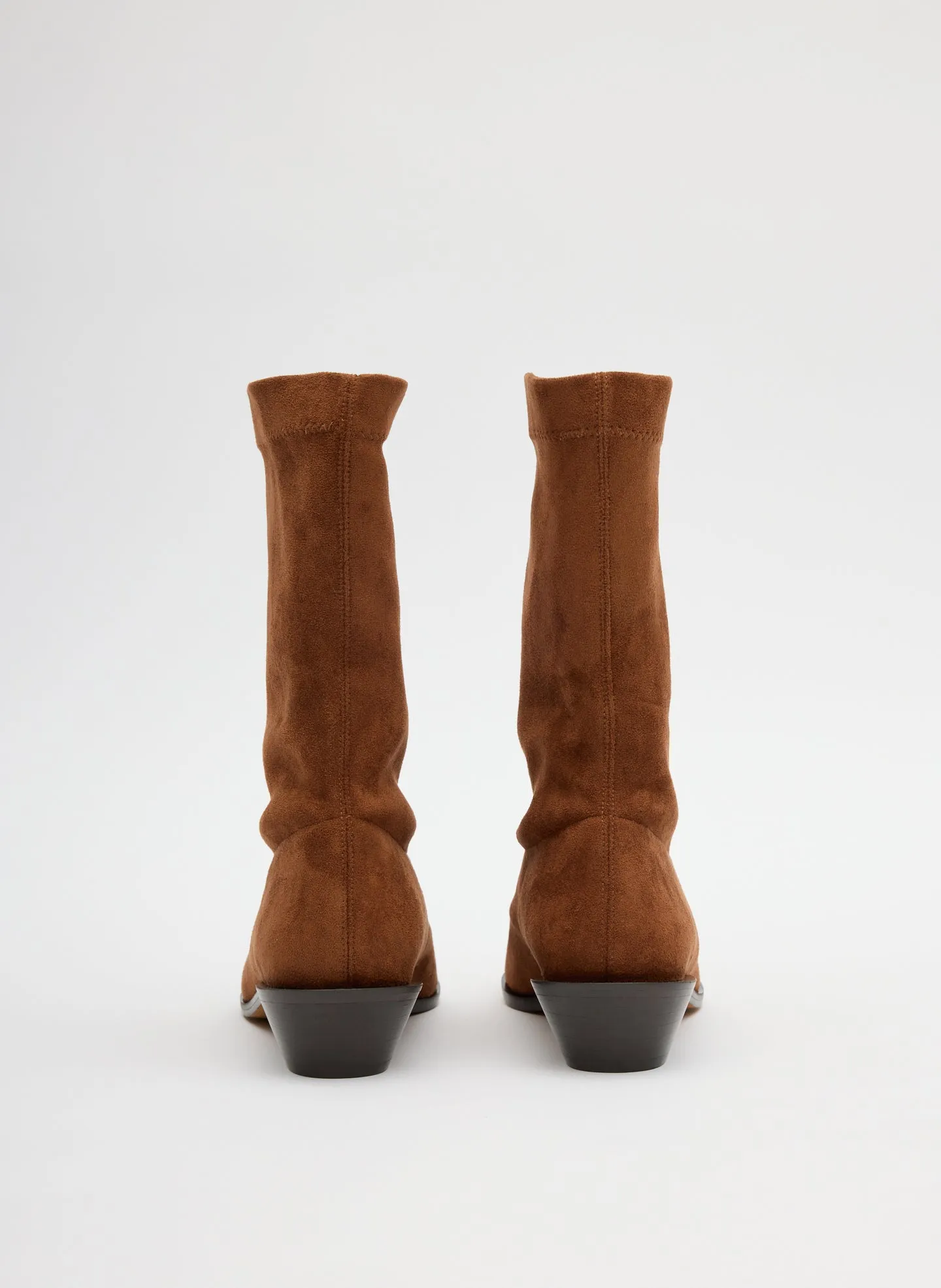 Faux Suede Leo Boot sold by Tibi product image thumbnail 4