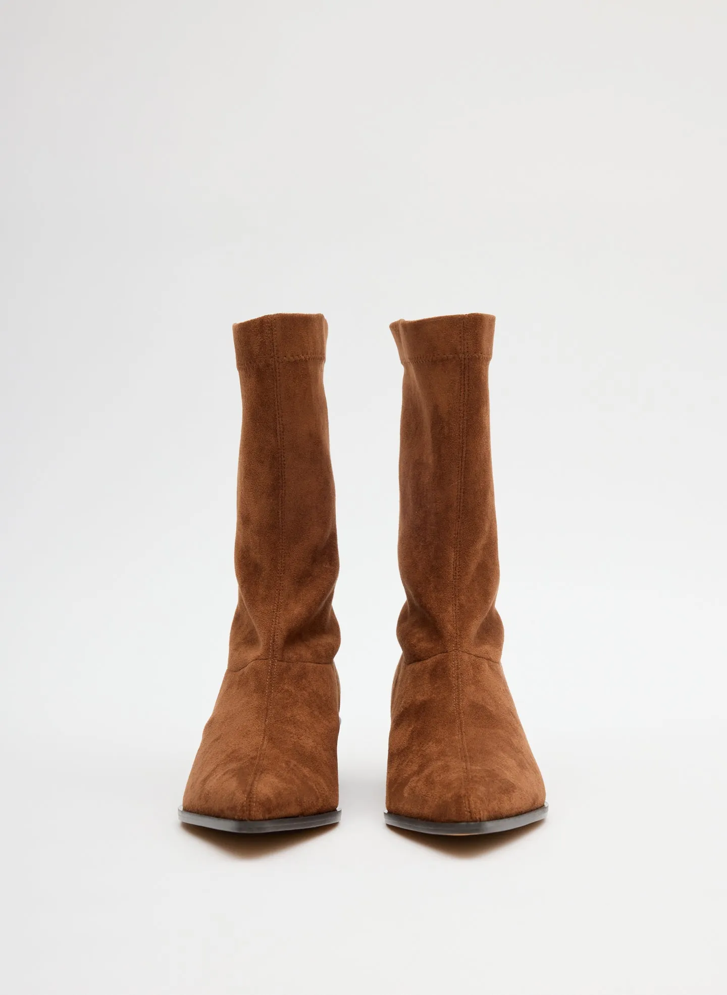Faux Suede Leo Boot sold by Tibi product image thumbnail 2