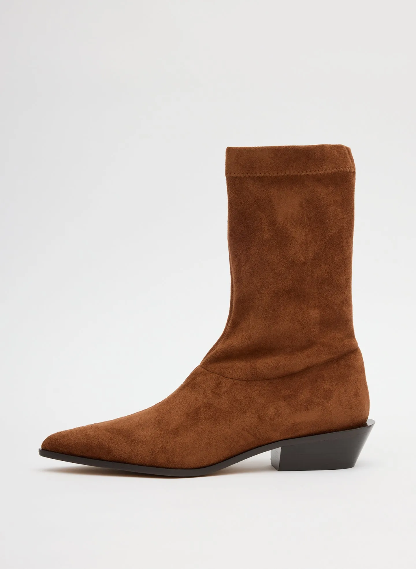 Faux Suede Leo Boot sold by Tibi