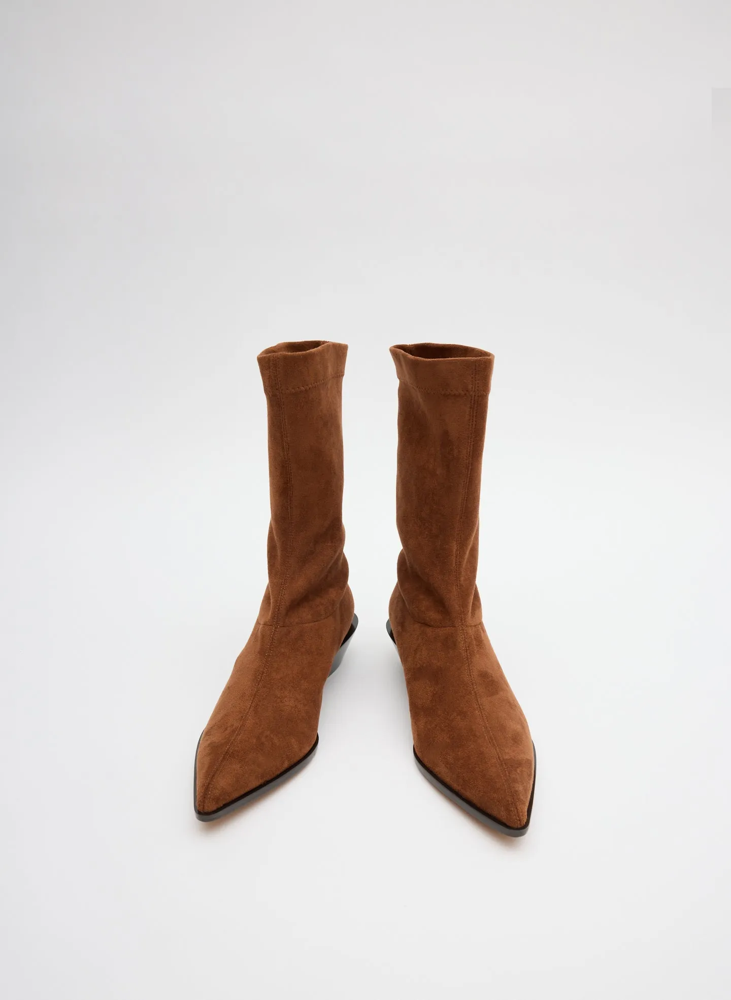 Faux Suede Leo Boot sold by Tibi product image thumbnail 5