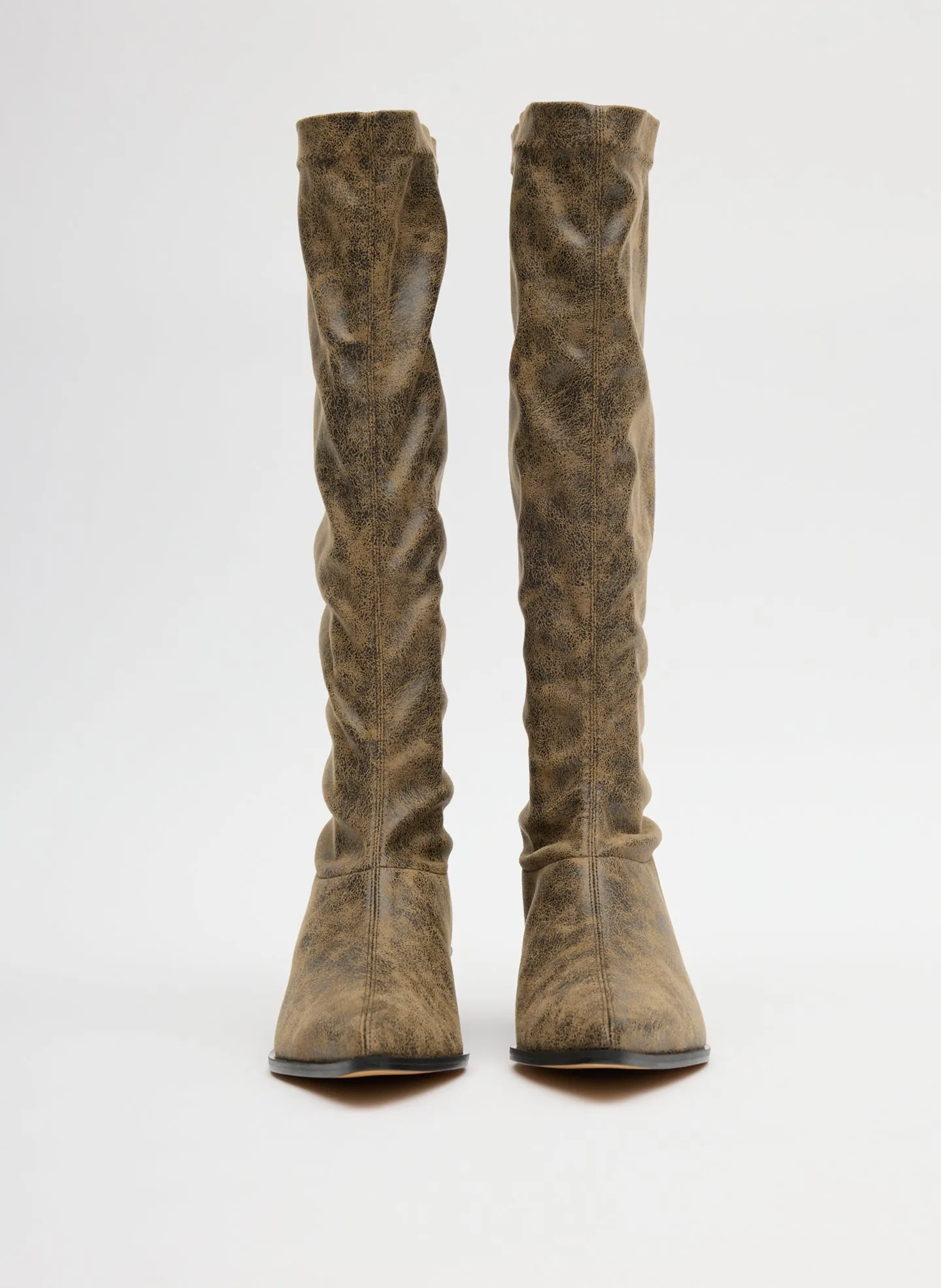 Distressed Bronson Boot - Regular Calf sold by Tibi product image thumbnail 2