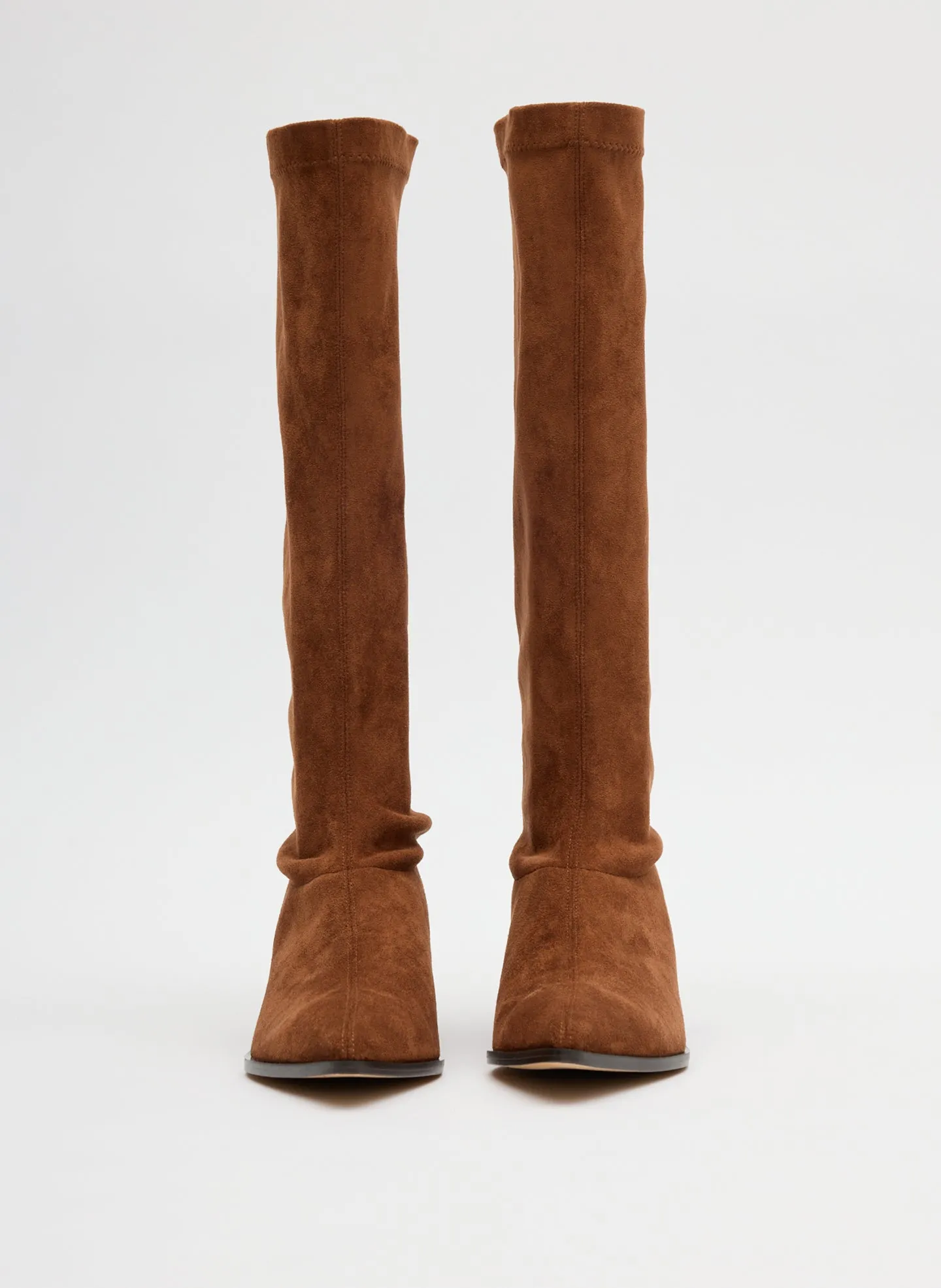 Faux Suede Bronson Boot - Regular Calf sold by Tibi product image thumbnail 2