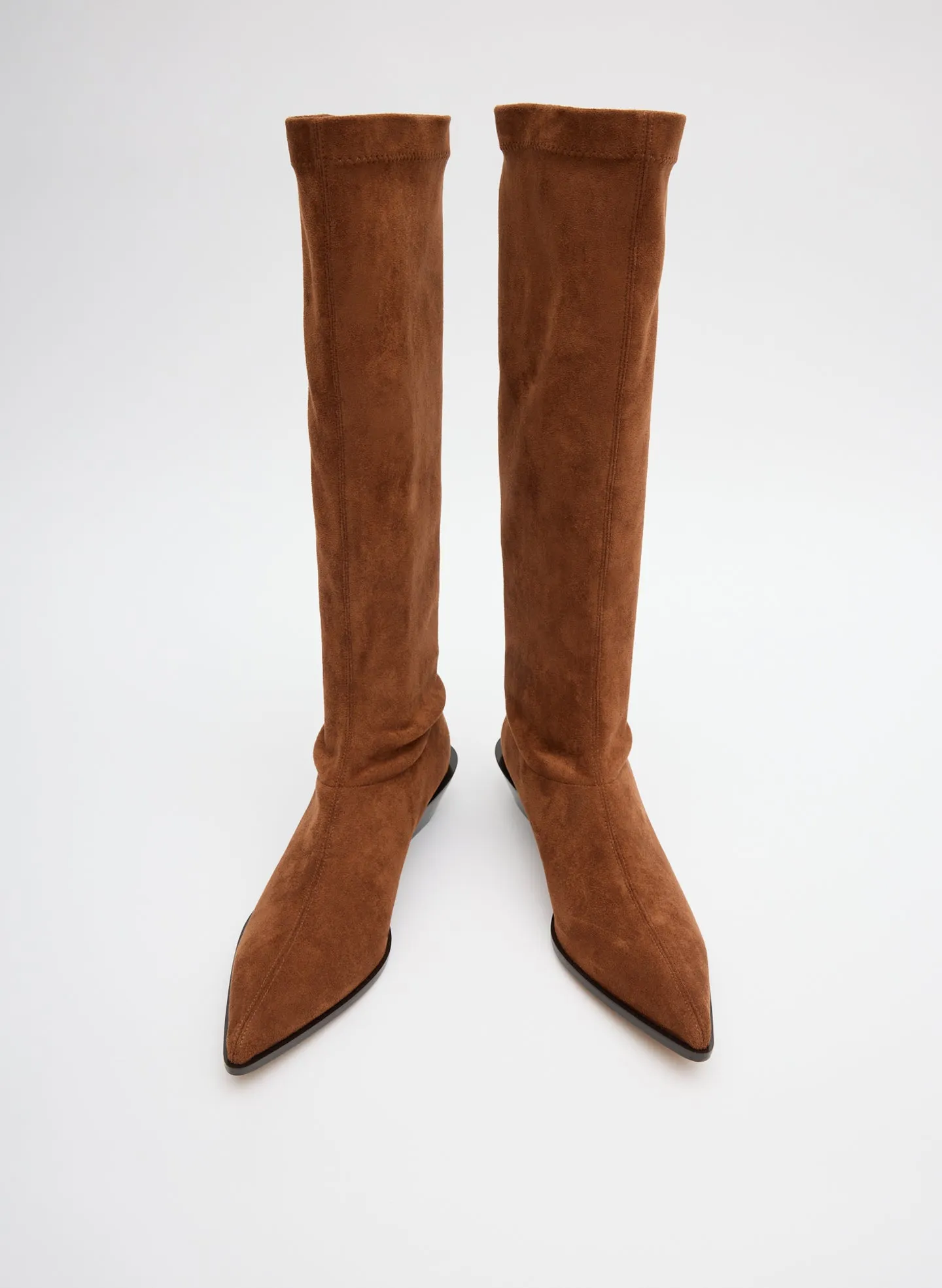 Faux Suede Bronson Boot - Regular Calf sold by Tibi product image thumbnail 4