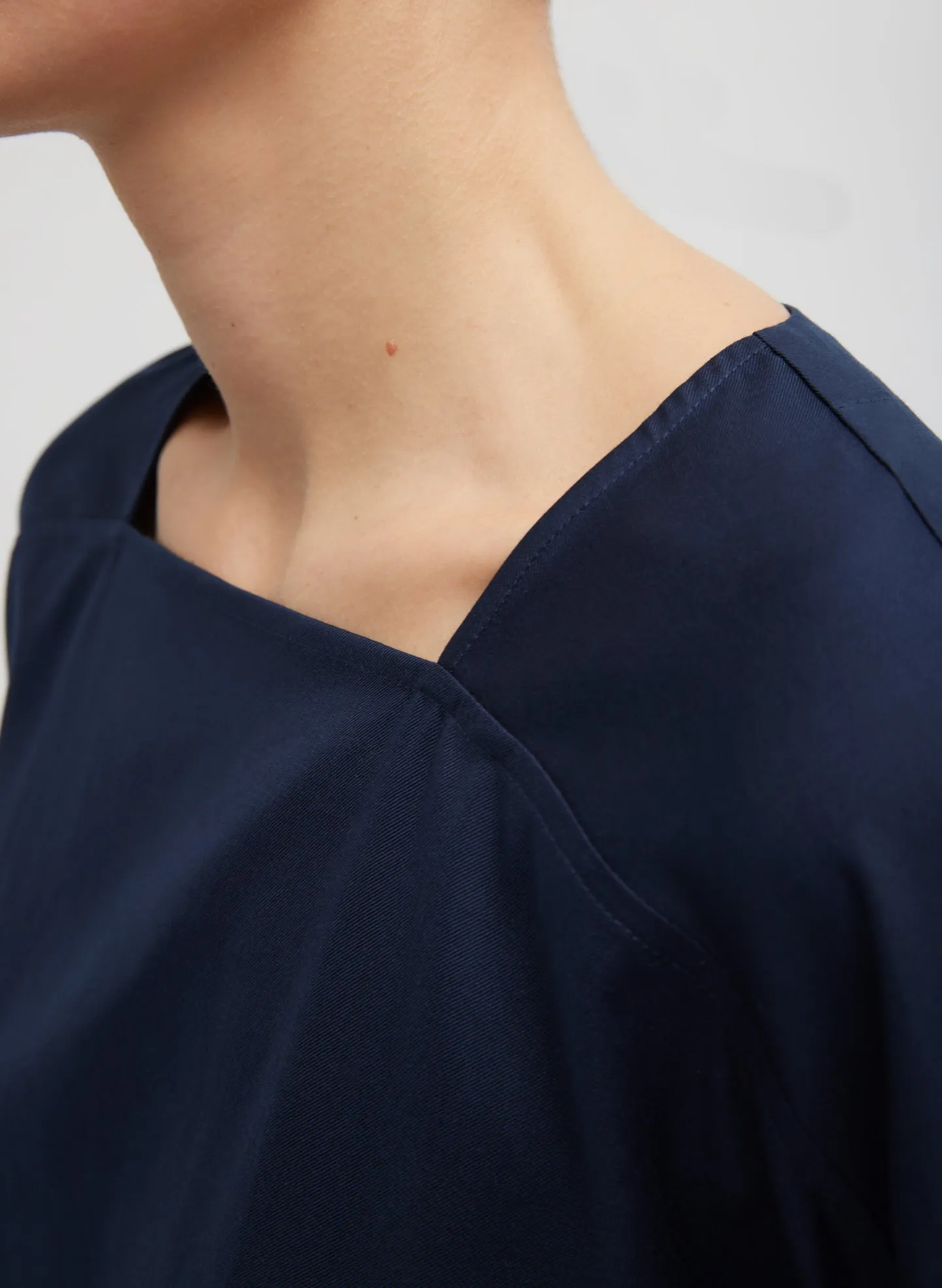Lyocell Drape Squareneck Top sold by Tibi product image thumbnail 2