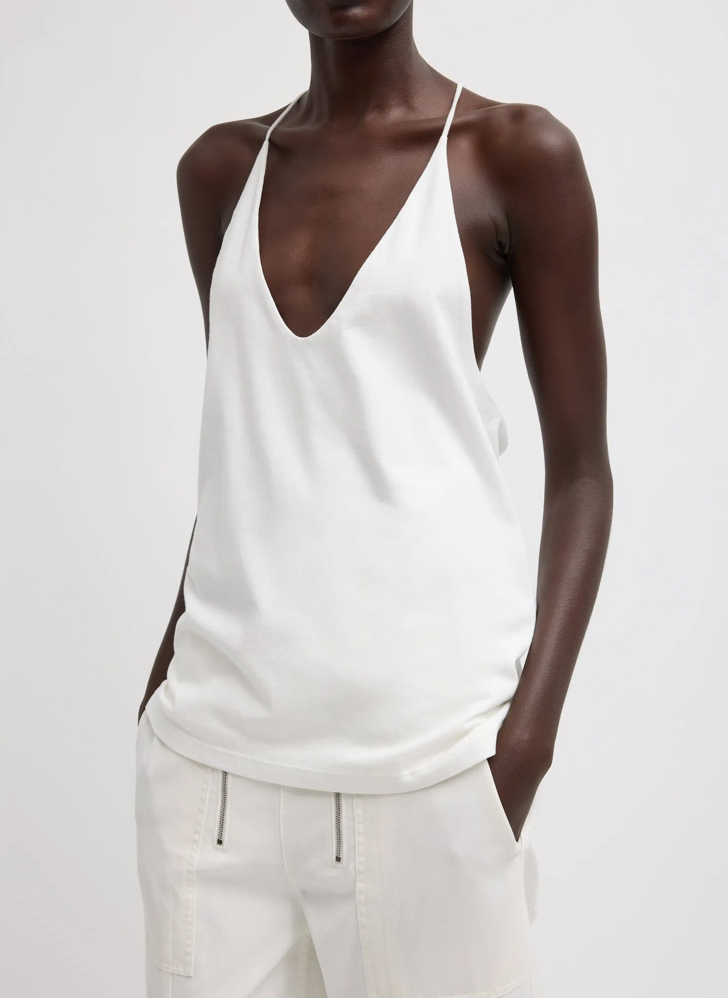 Racerback Tank sold by Tibi