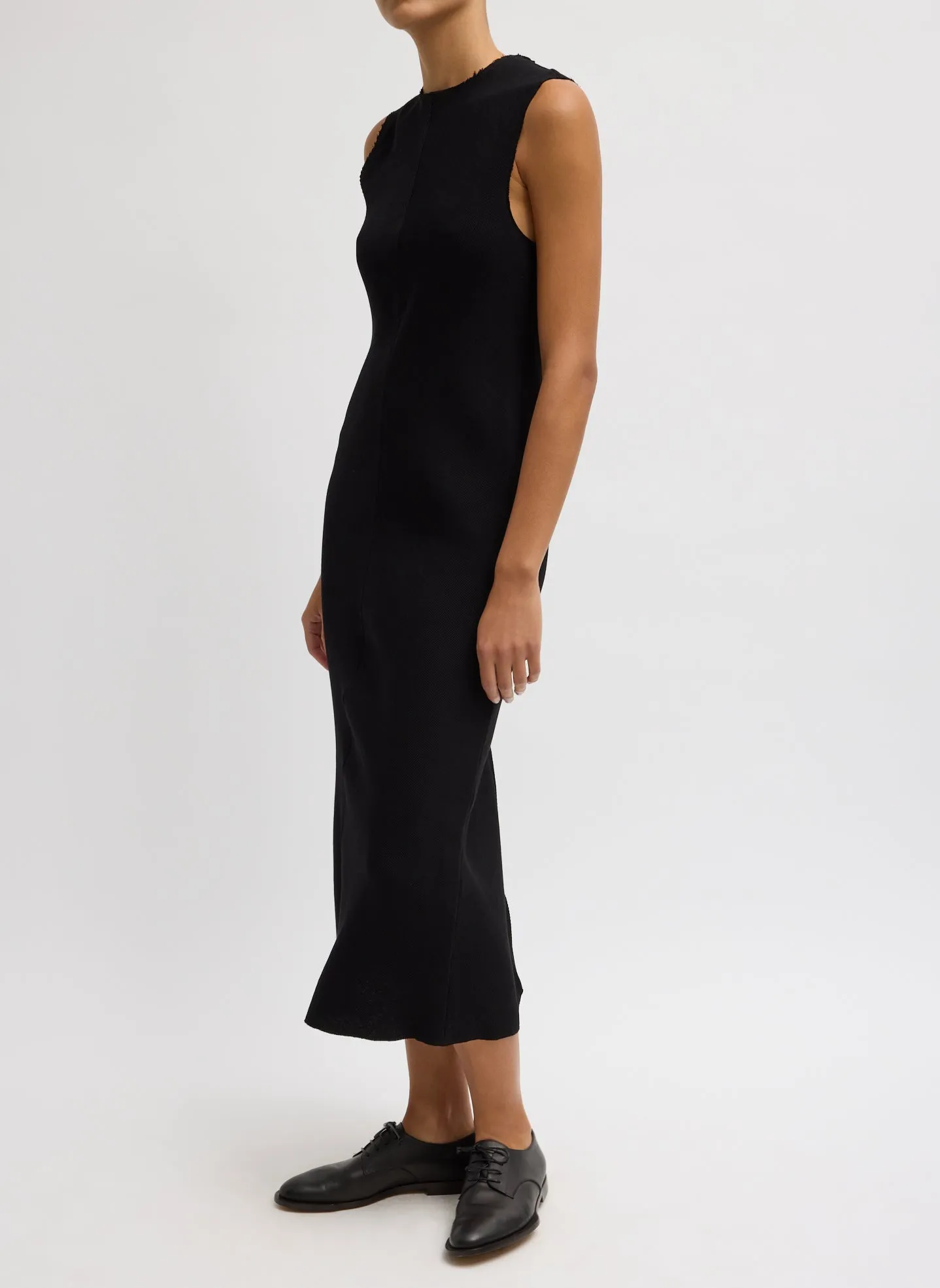 Viscose Plisse Sleeveless Bias Dress sold by Tibi product image thumbnail 2