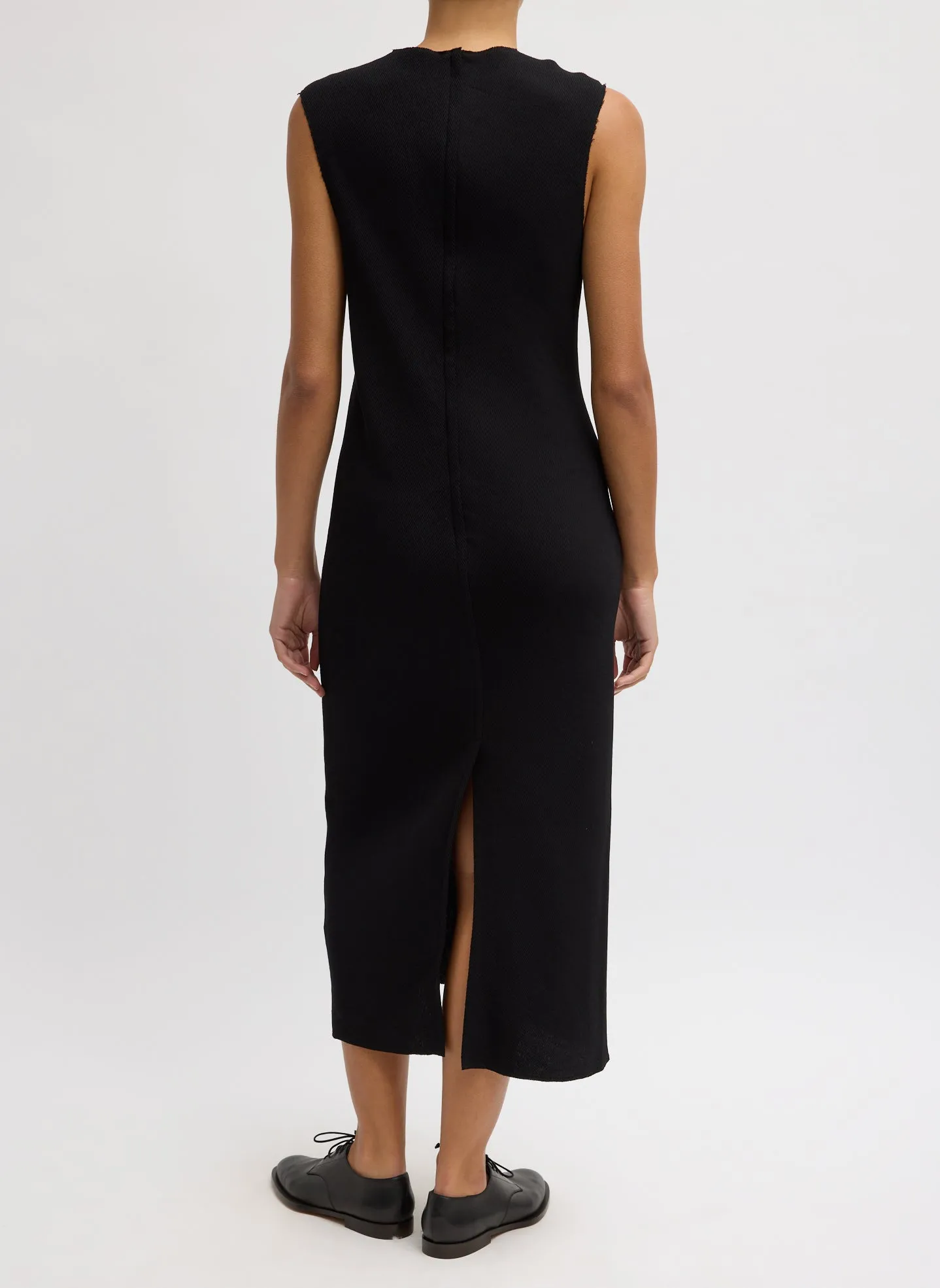 Viscose Plisse Sleeveless Bias Dress sold by Tibi product image thumbnail 3