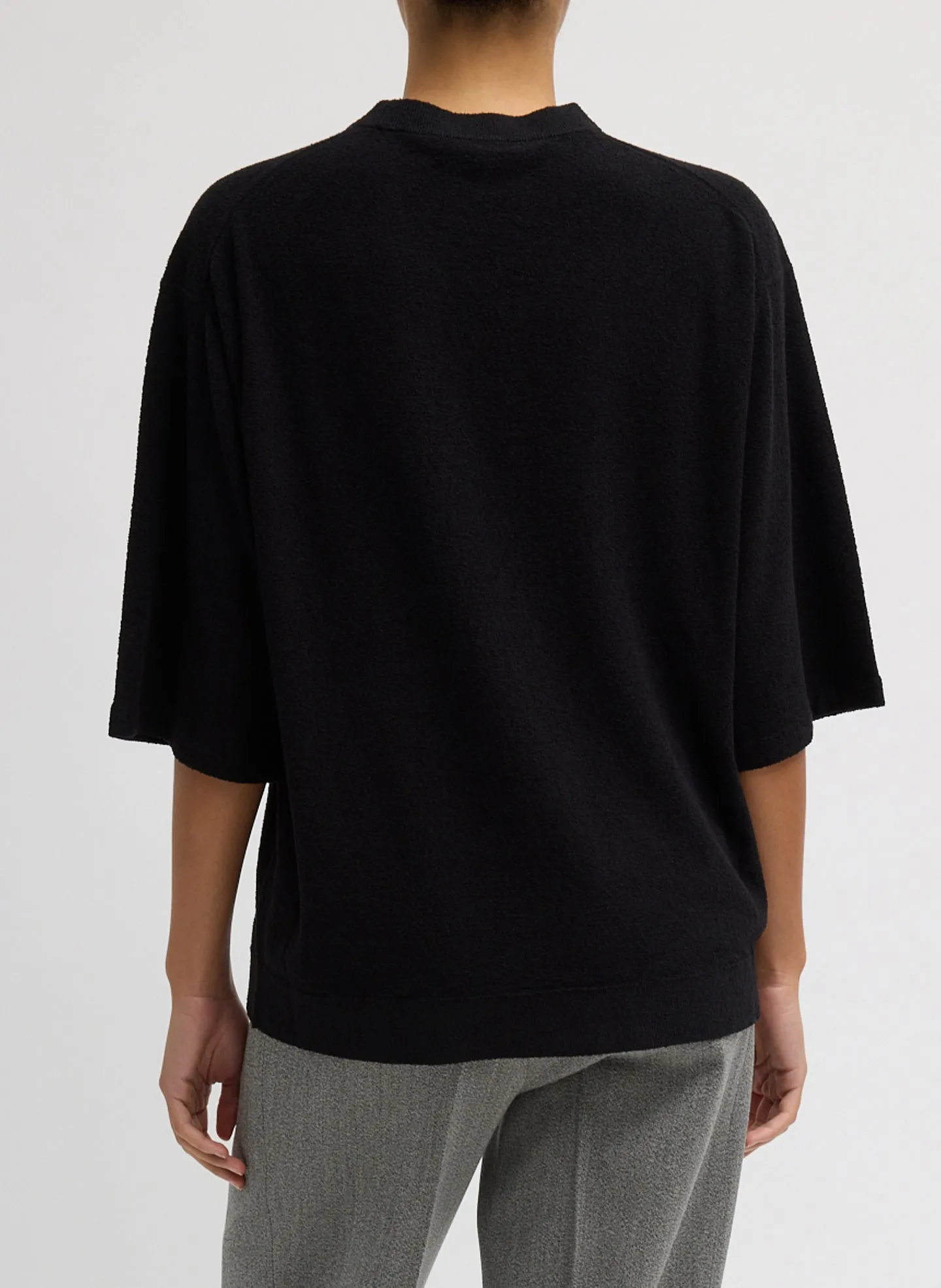 Sable Oversized Easy T-Shirt sold by Tibi product image thumbnail 2