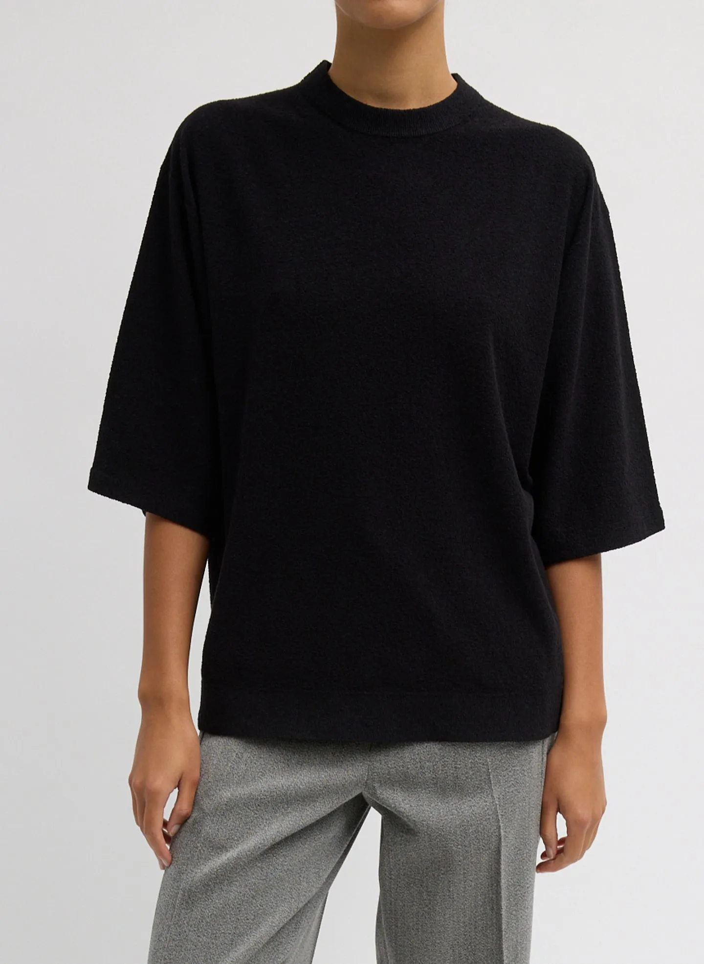 Sable Oversized Easy T-Shirt sold by Tibi