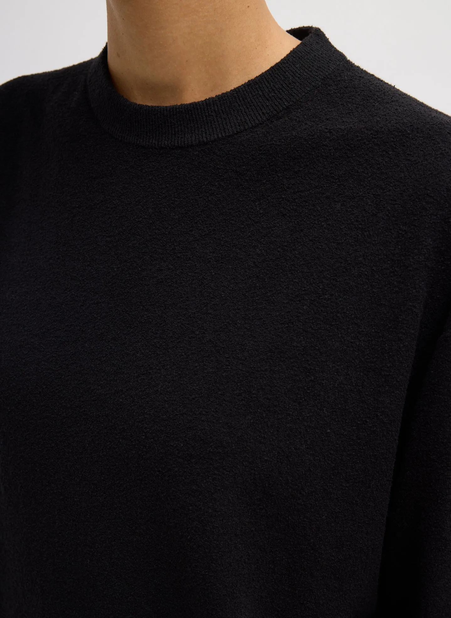 Sable Oversized Easy T-Shirt sold by Tibi product image thumbnail 4