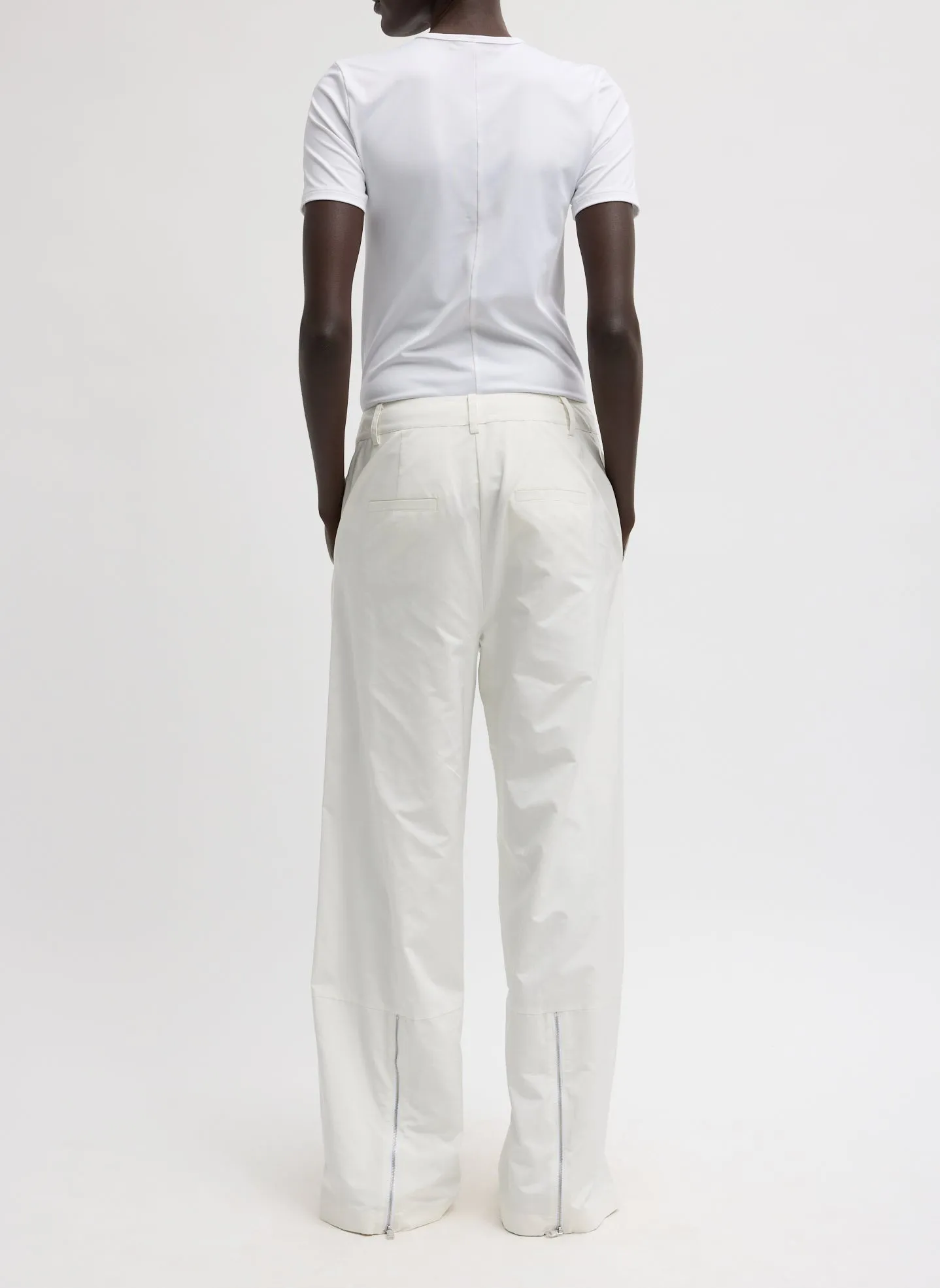 Nylon Zipper Trouser sold by Tibi product image thumbnail 3