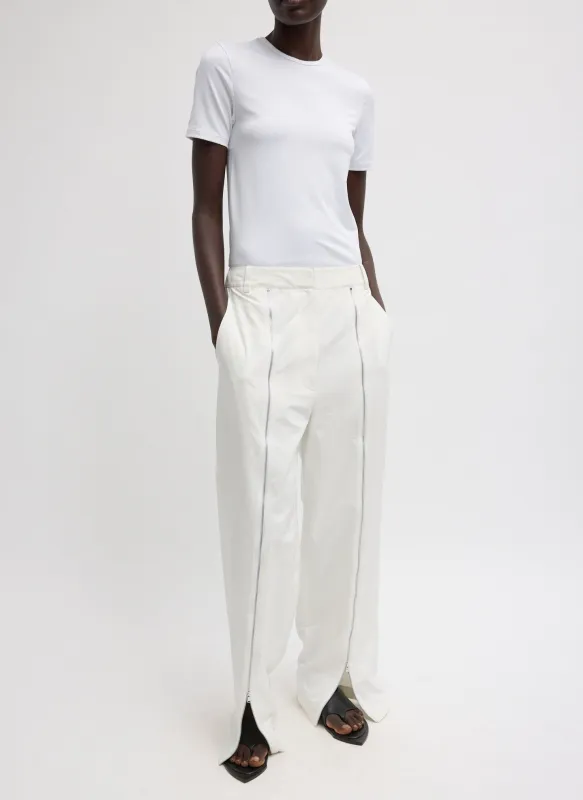 Nylon Zipper Trouser made by Tibi