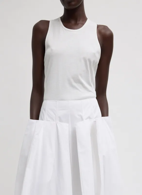 Crewneck Racerback Bodysuit made by Tibi