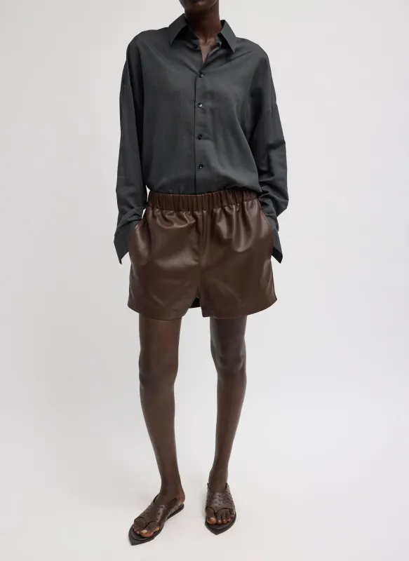 Leather Pull On Short sold by Tibi