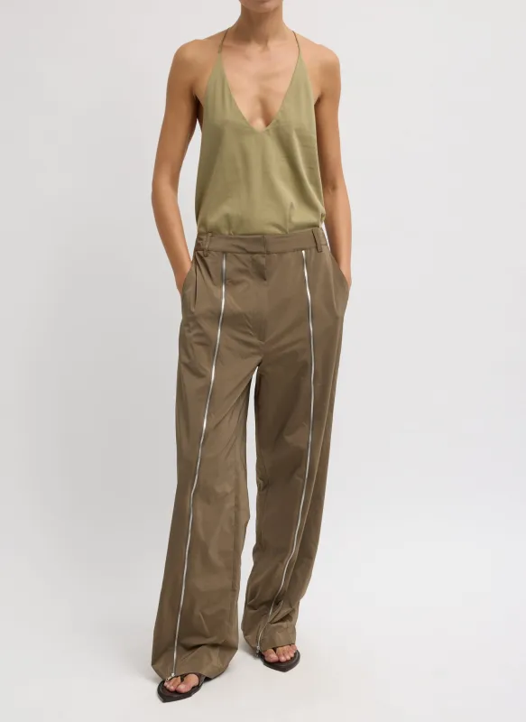 Nylon Zipper Trouser sold by Tibi