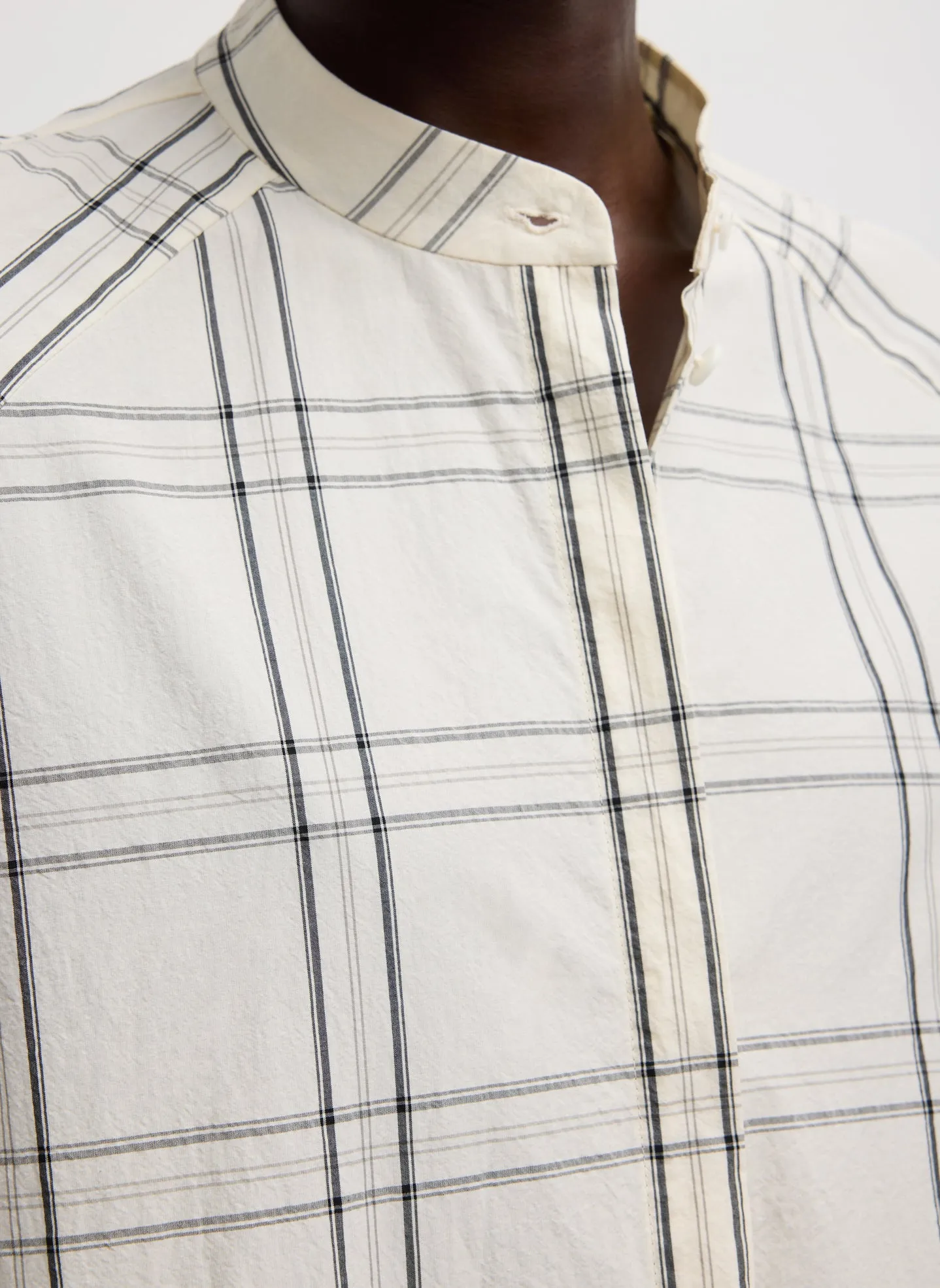 Russel Plaid Balloon Dress sold by Tibi product image thumbnail 4