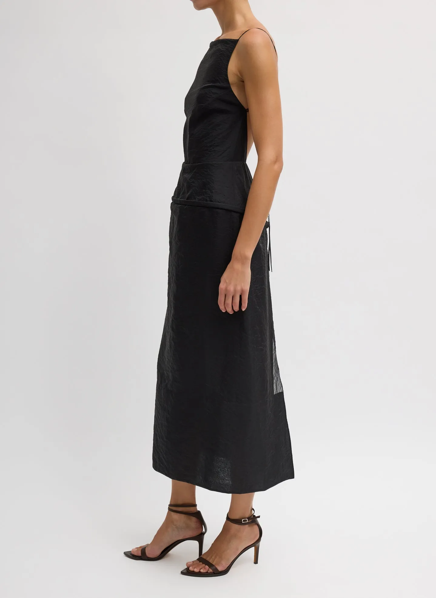 Chassis Hoop Strappy Dress sold by Tibi product image thumbnail 4