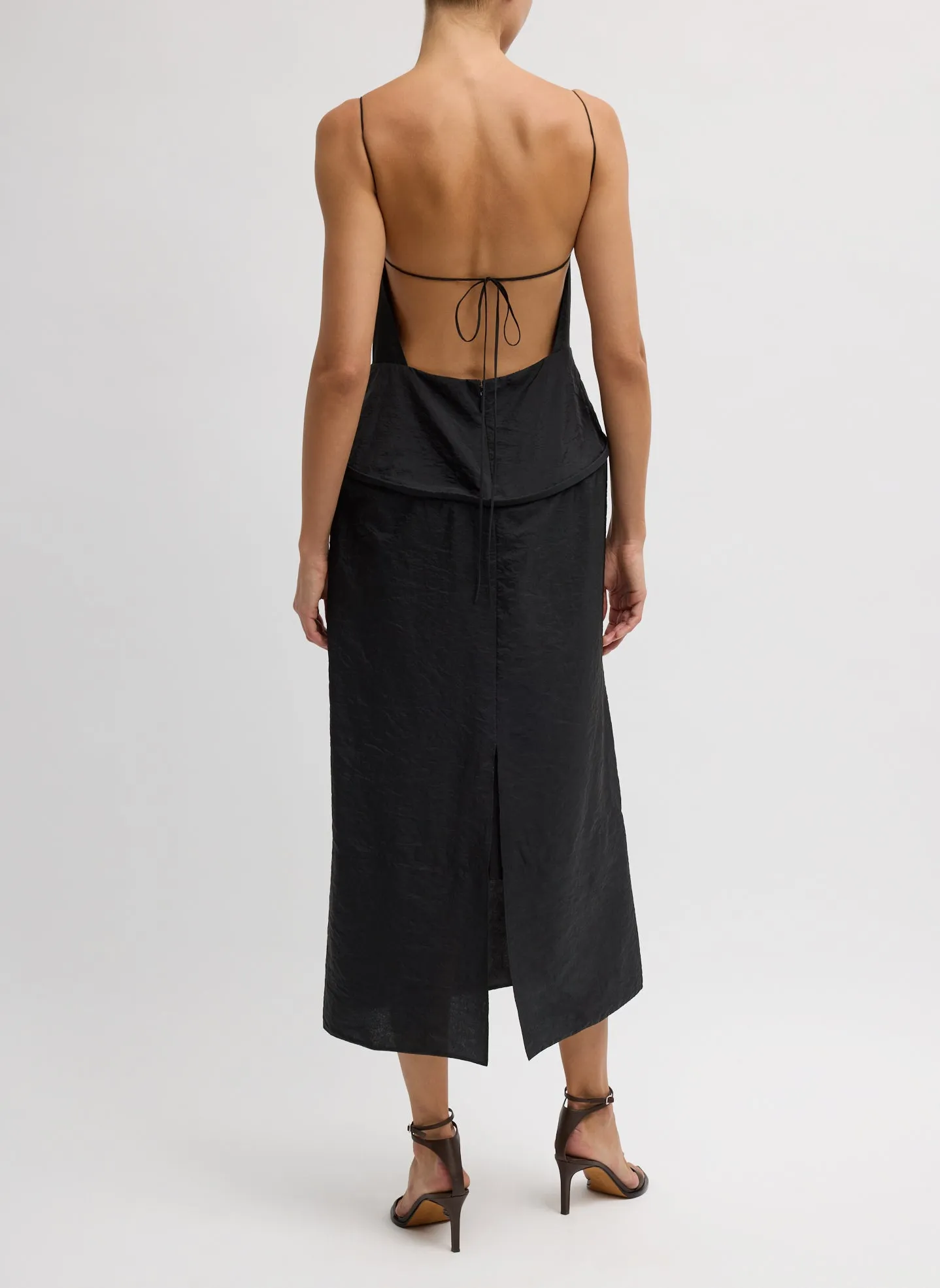 Chassis Hoop Strappy Dress sold by Tibi product image thumbnail 5