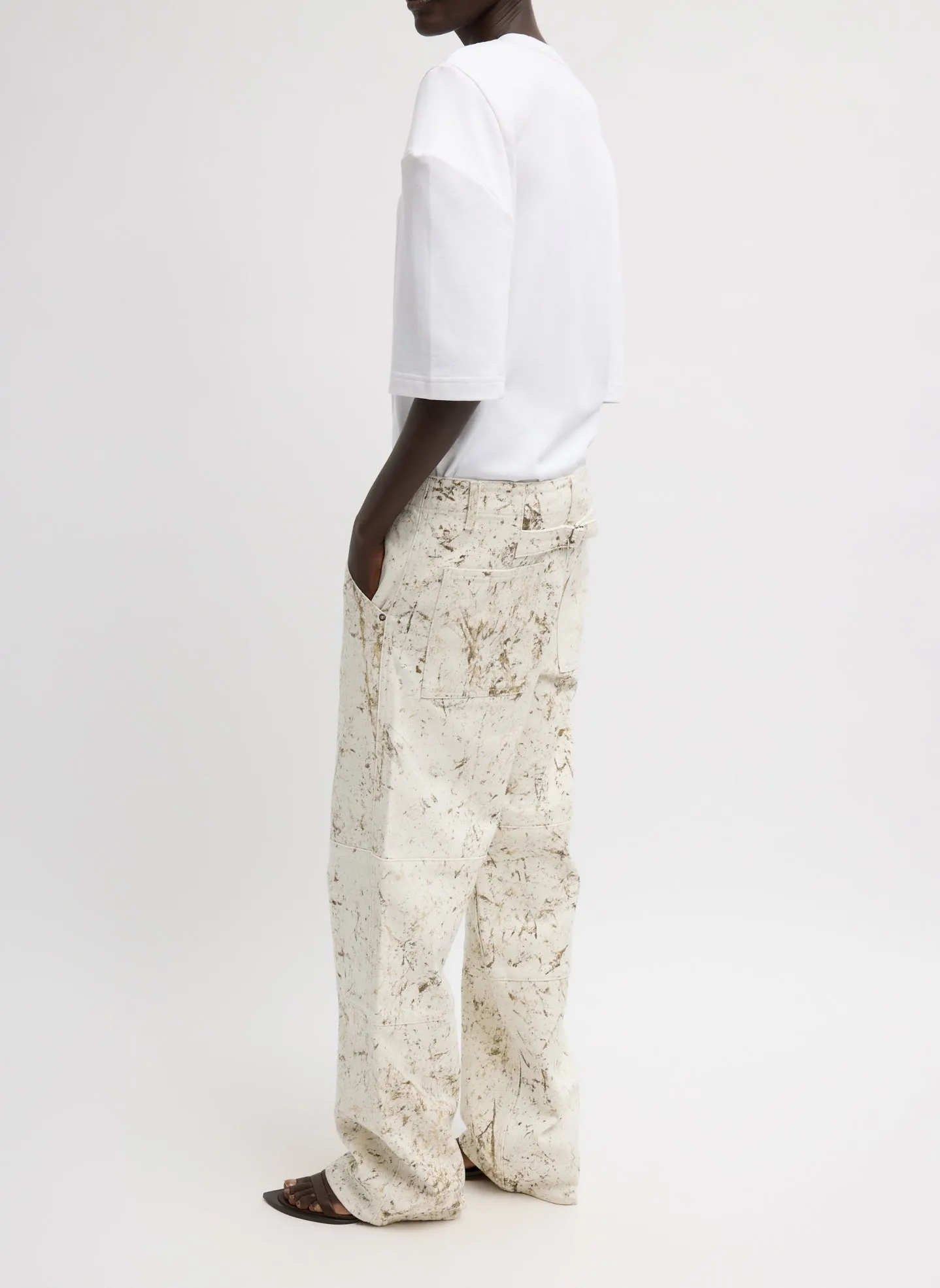 Calcimin Denim Fischer Jean sold by Tibi product image thumbnail 3