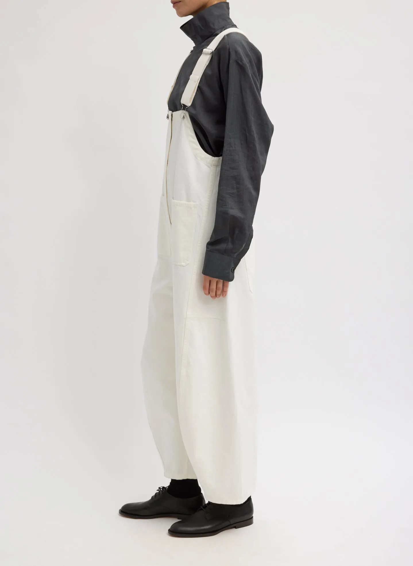White Denim Jumpsuit sold by Tibi product image thumbnail 3