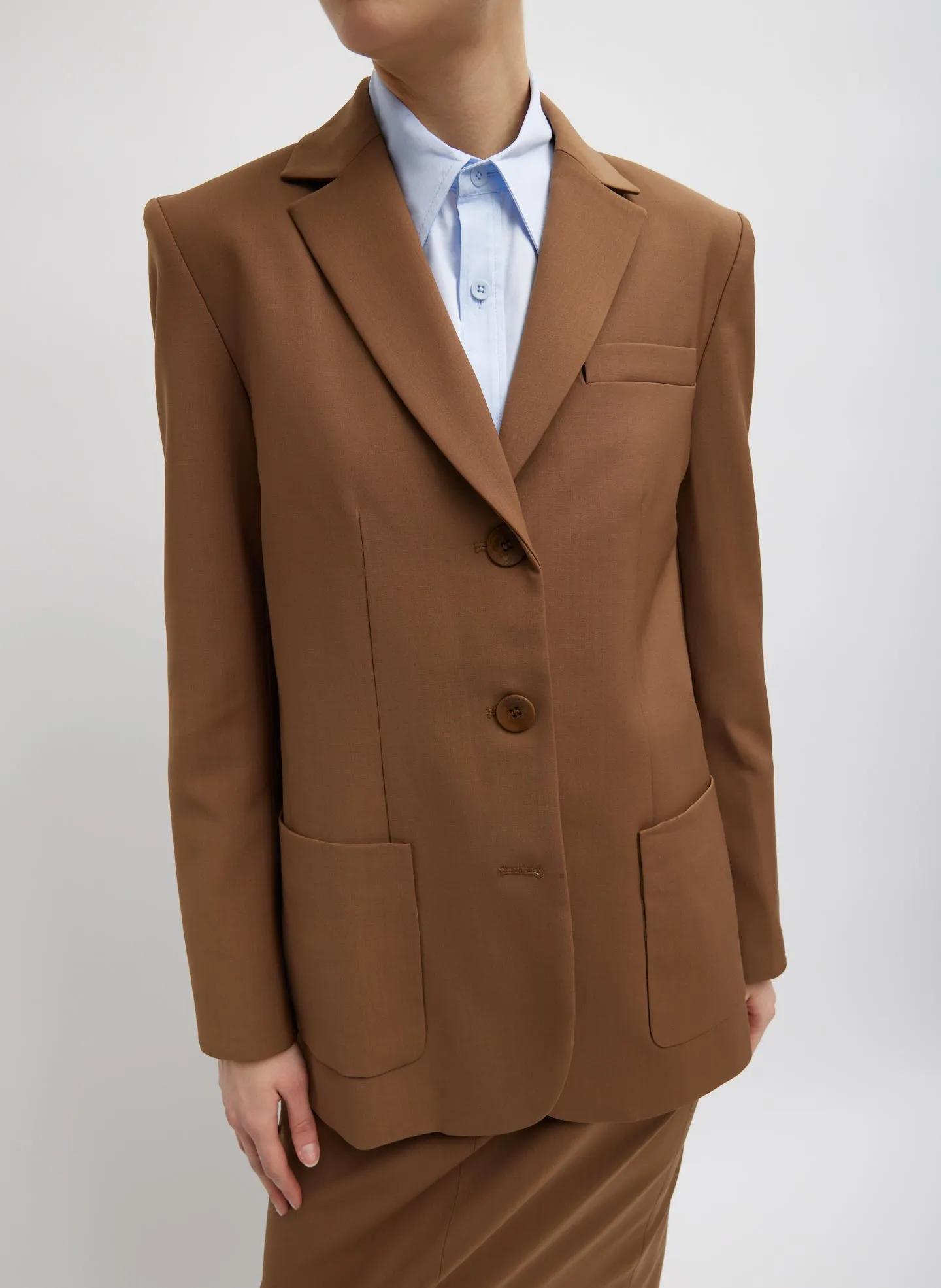 Tropical Wool Max Blazer sold by Tibi product image thumbnail 5