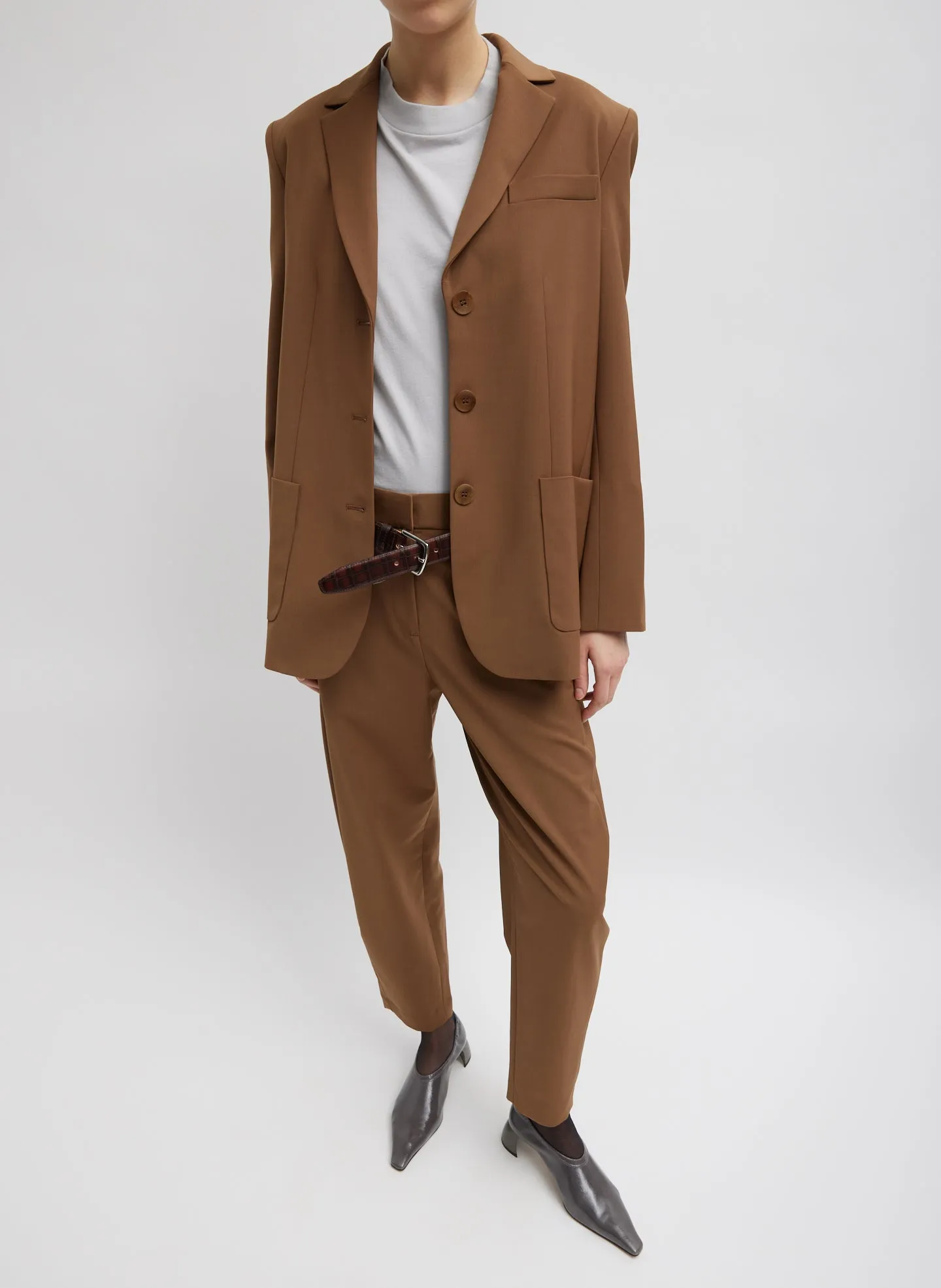 Tropical Wool Max Blazer sold by Tibi product image thumbnail 3