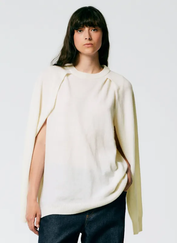 Feather Weight Cashmere Easy Cocoon Tunic sold by Tibi