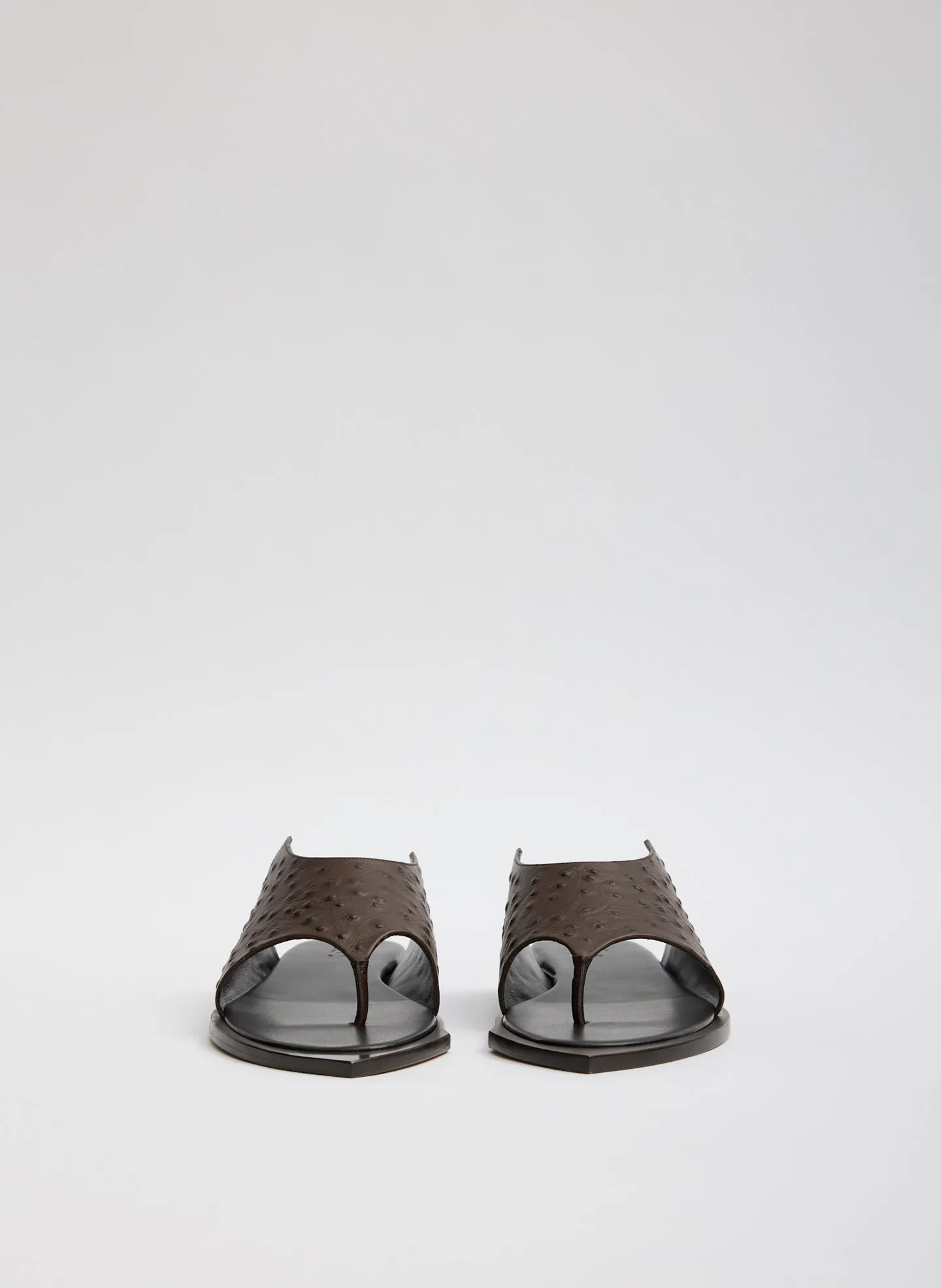 Ostrich Print Gerard Sandal sold by Tibi product image thumbnail 2