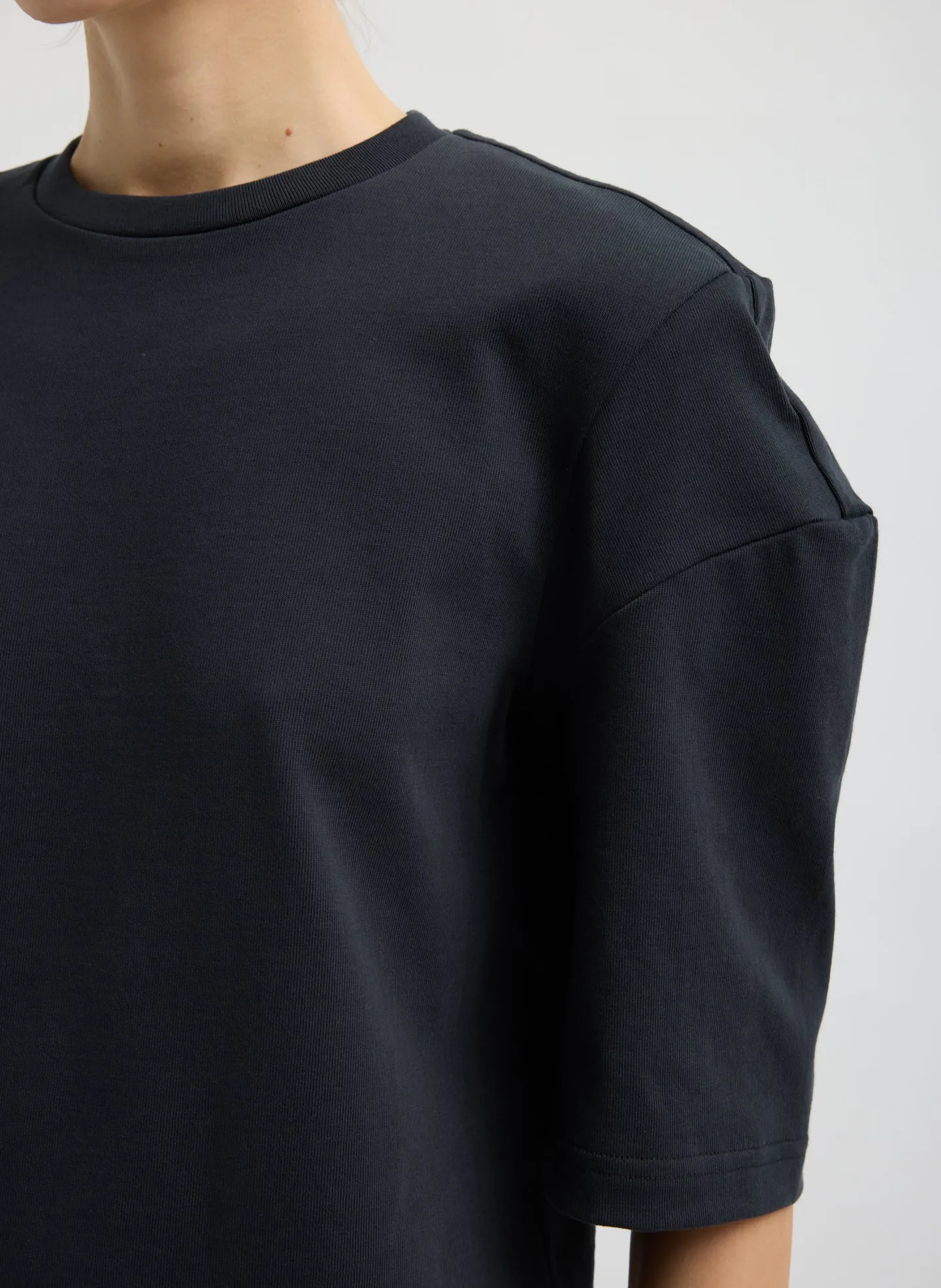 Perfect Hinged Sleeve T-Shirt sold by Tibi product image thumbnail 5