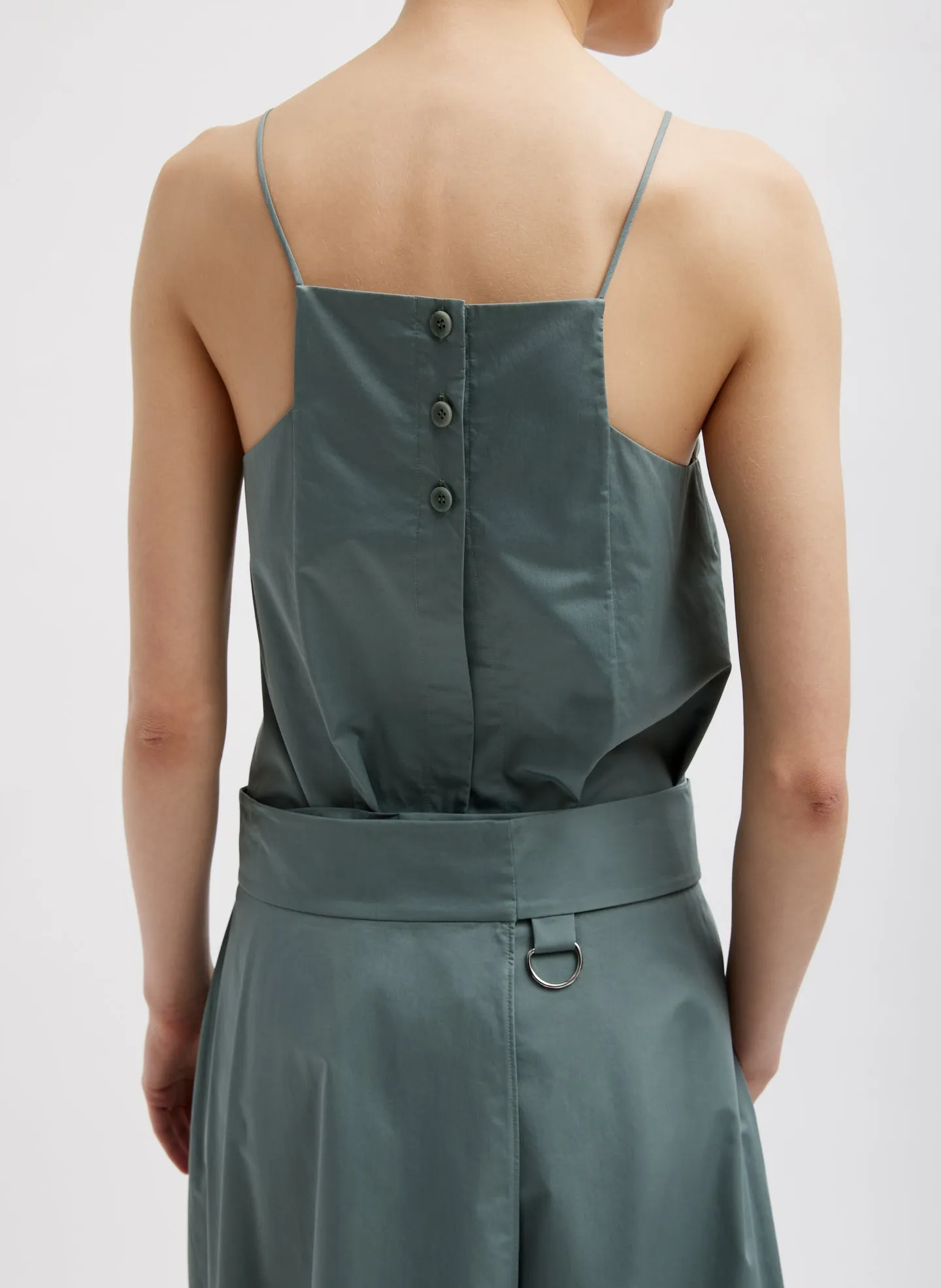 Eco Poplin Back Wrap Skirt sold by Tibi product image thumbnail 3