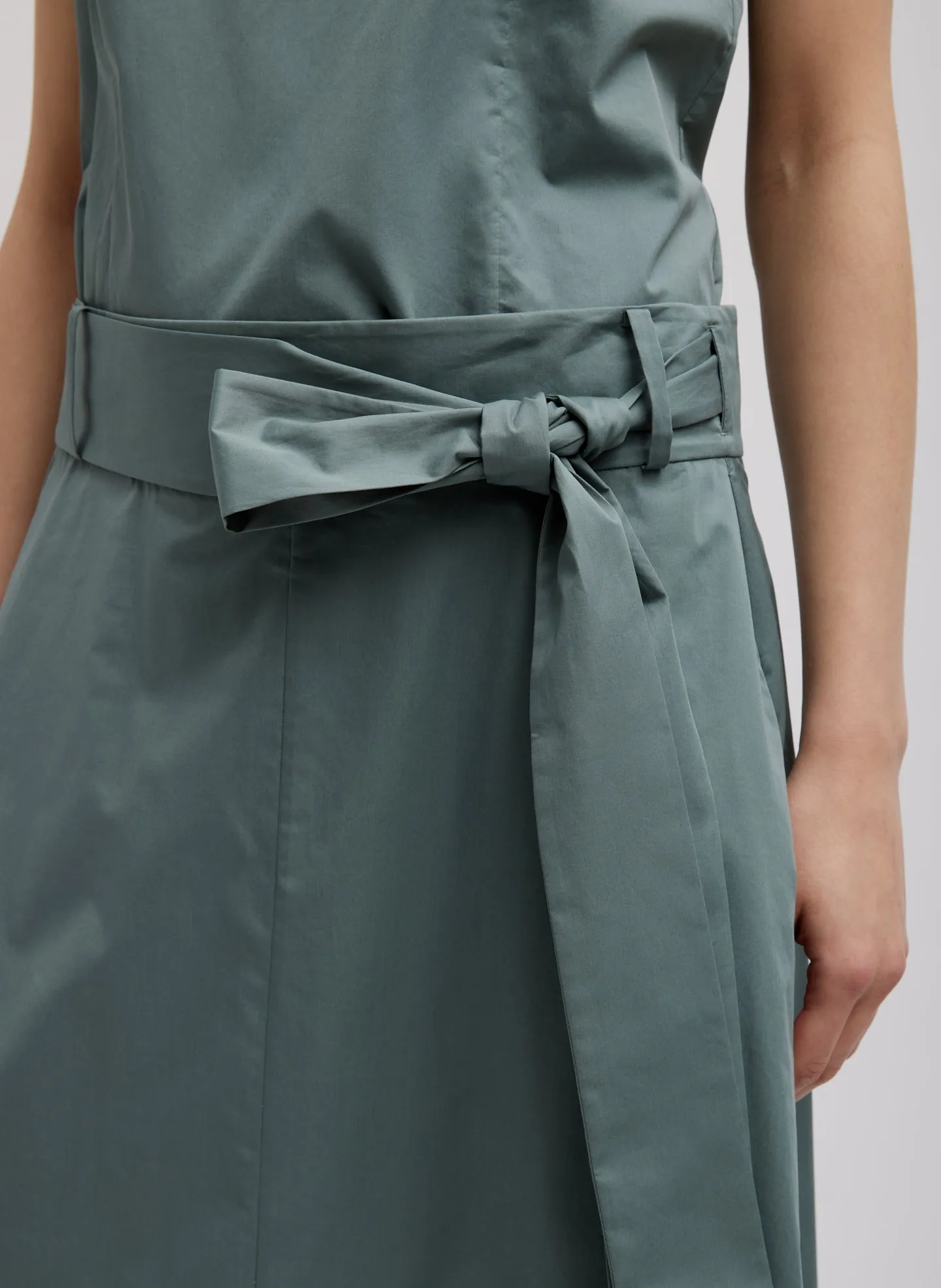 Eco Poplin Back Wrap Skirt sold by Tibi product image thumbnail 2
